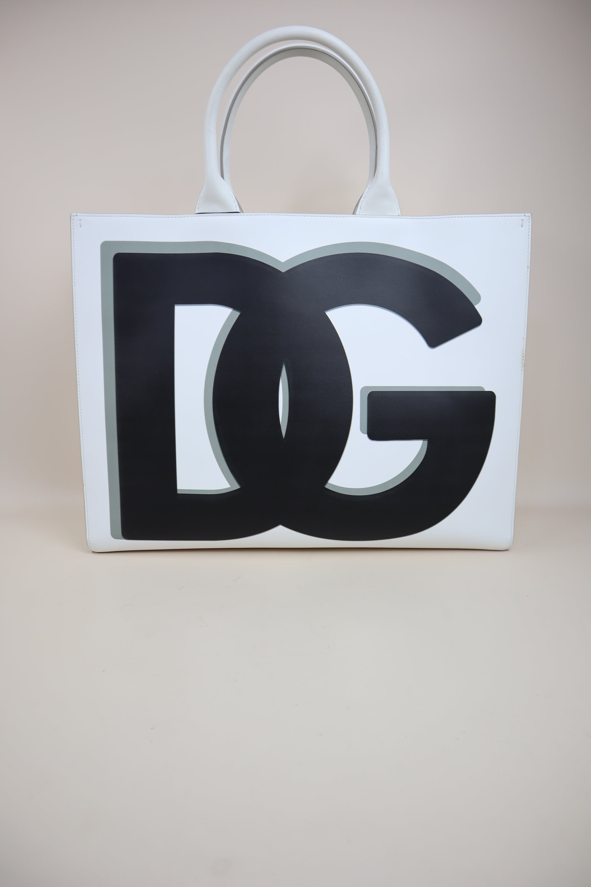 Dolce & Gabbana Bicolor DG Logo Shopper Bag