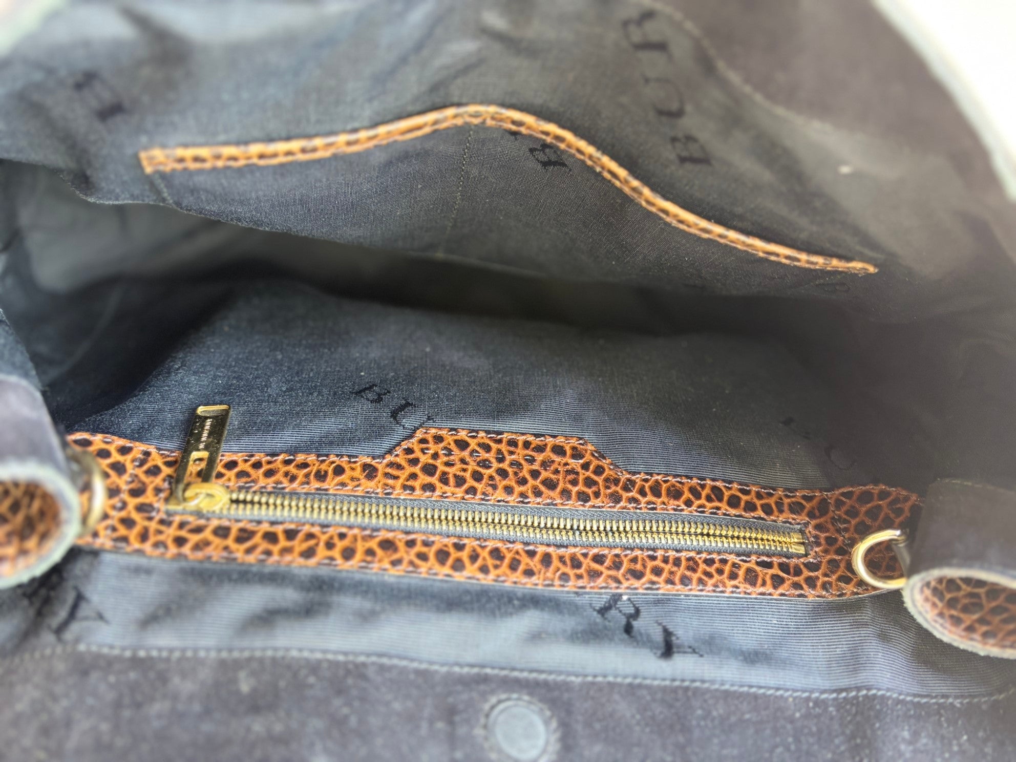 Burberry Brown Large Callaghan Tote Bag