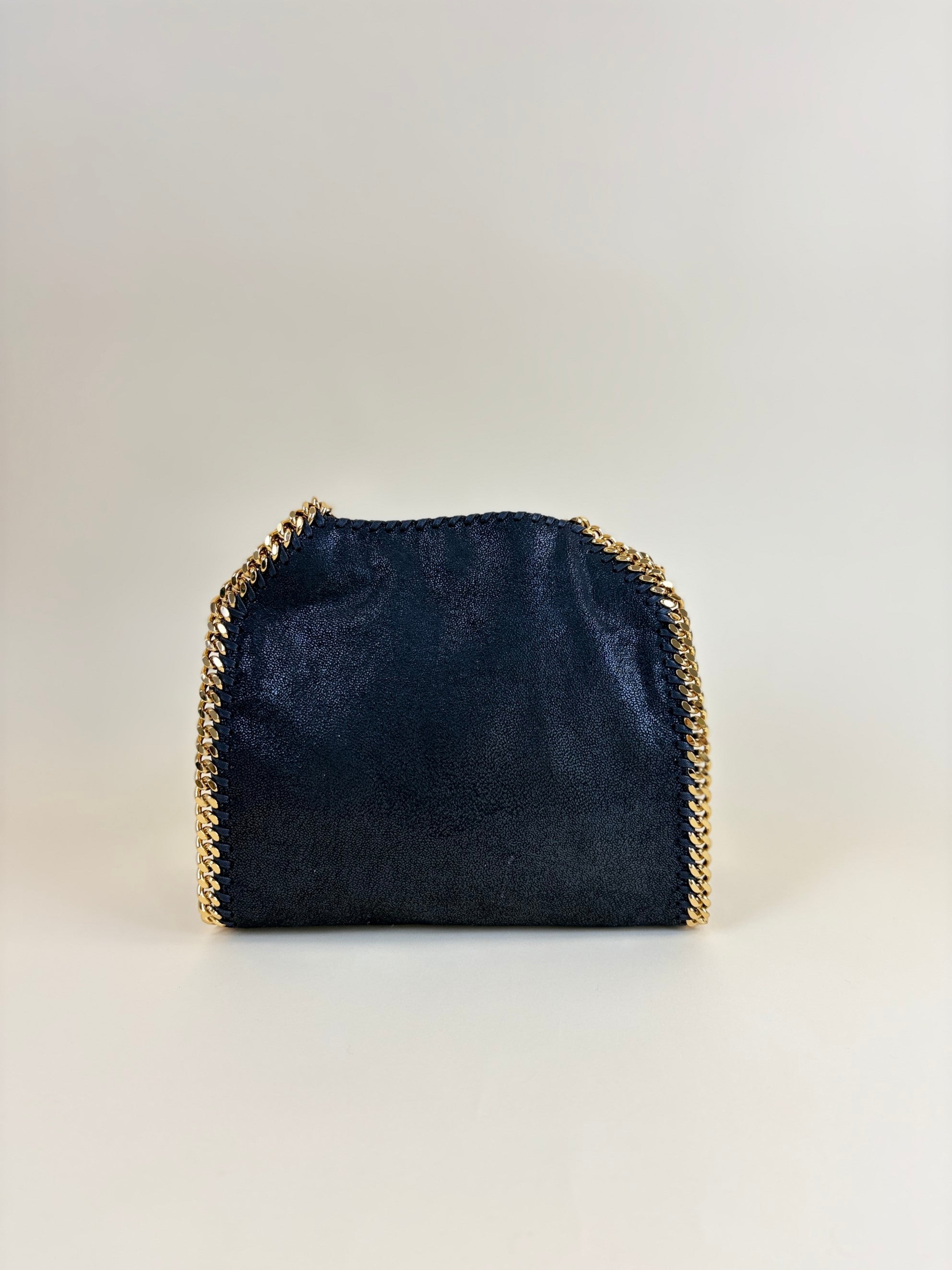 Stella Mccartney Black Falabella Mini Tote Bag