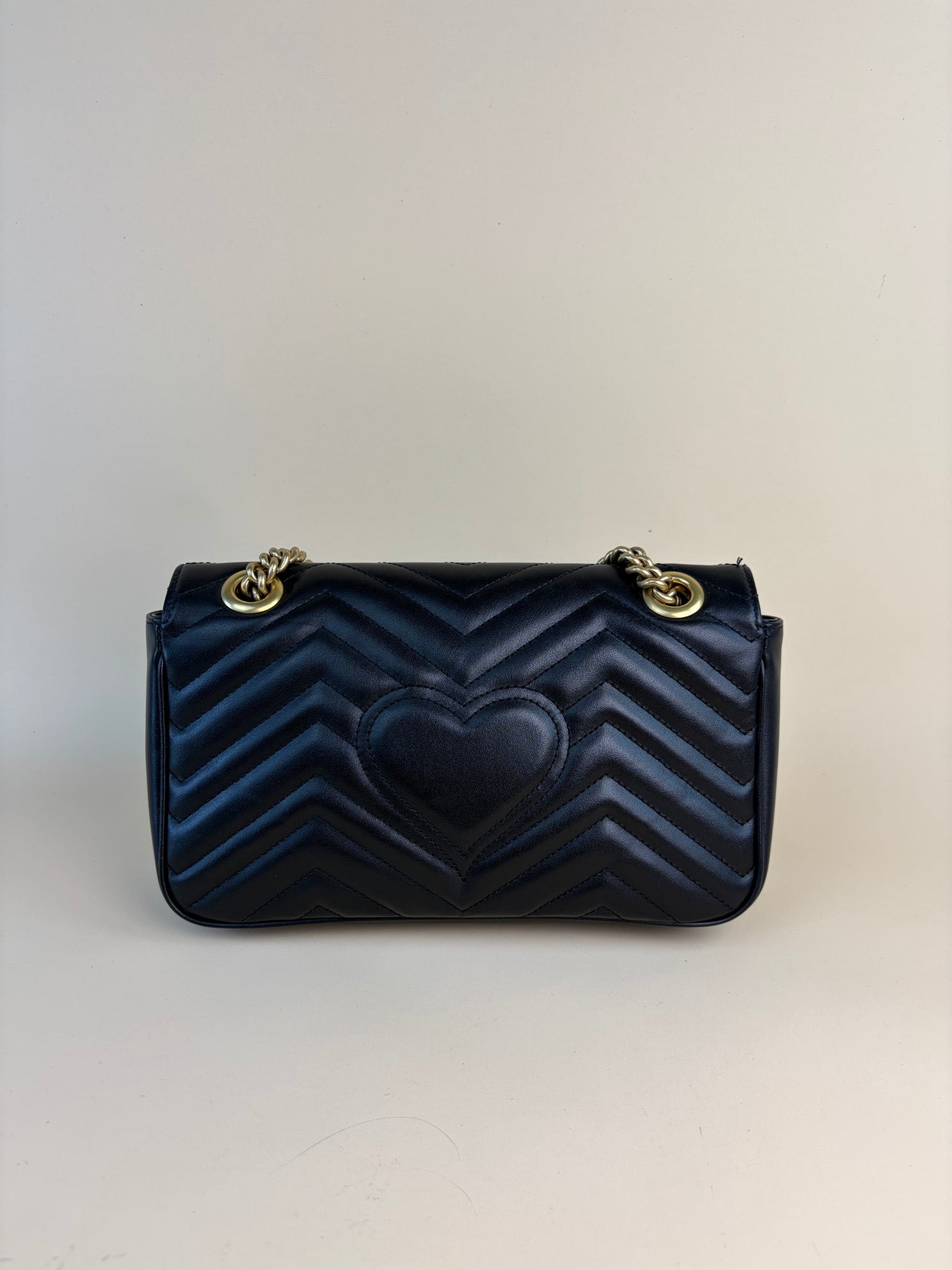 Gucci Black Marmont Small Shoulder Bag