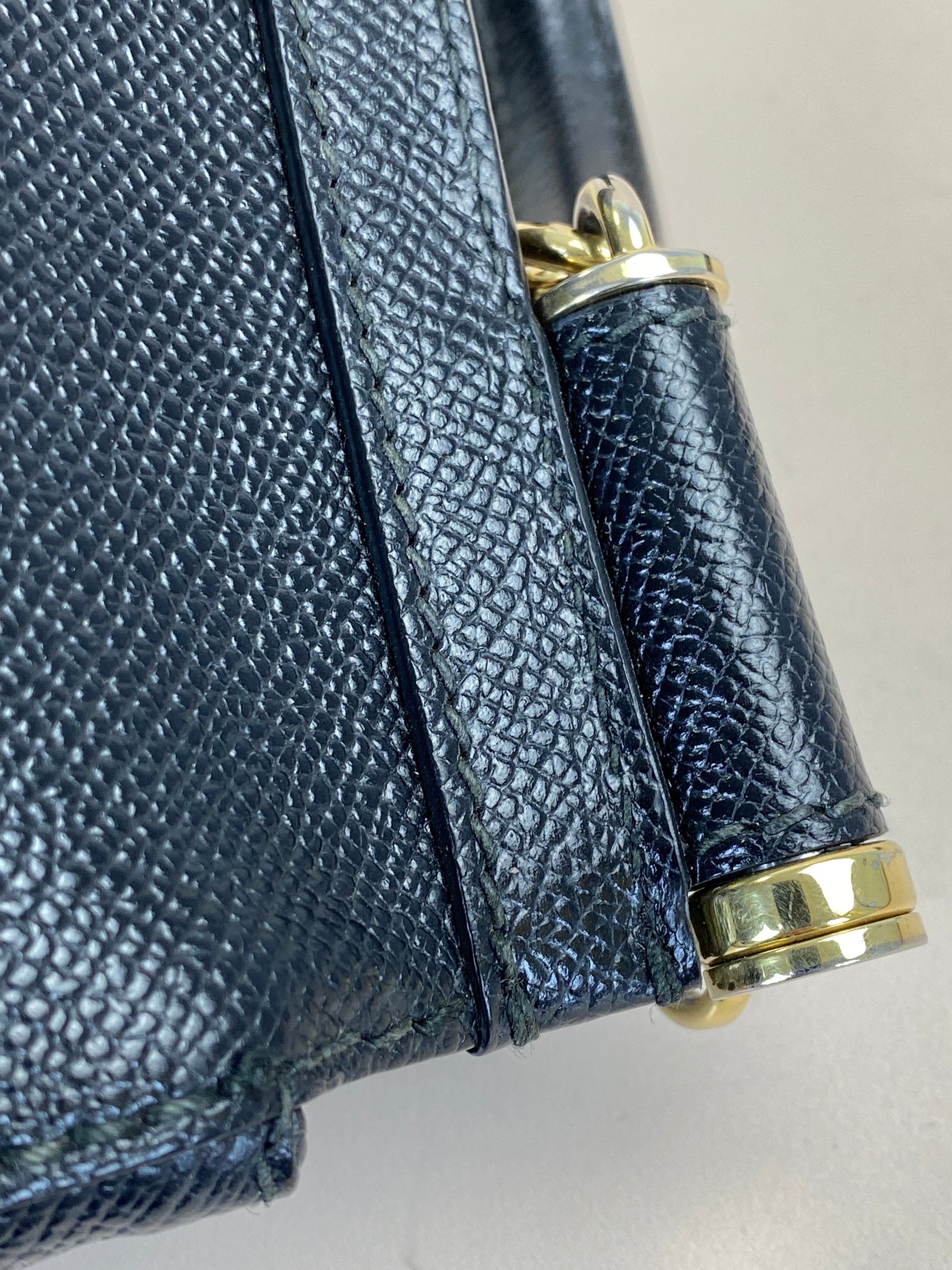 Dolce & Gabbana Black Sicily Small Bag with Strap