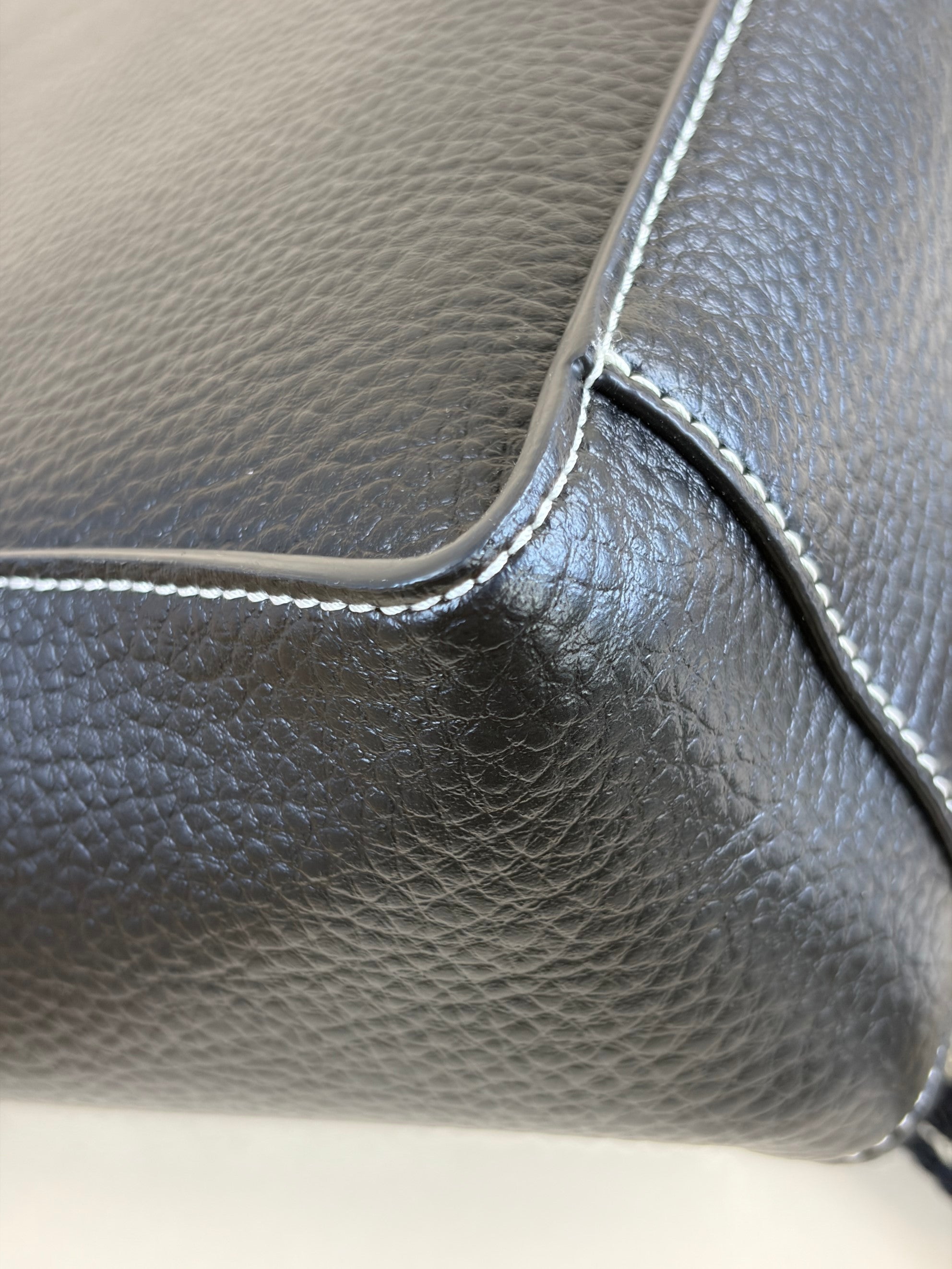 Stella Mccartney Black Logo Square Crossbody Bag