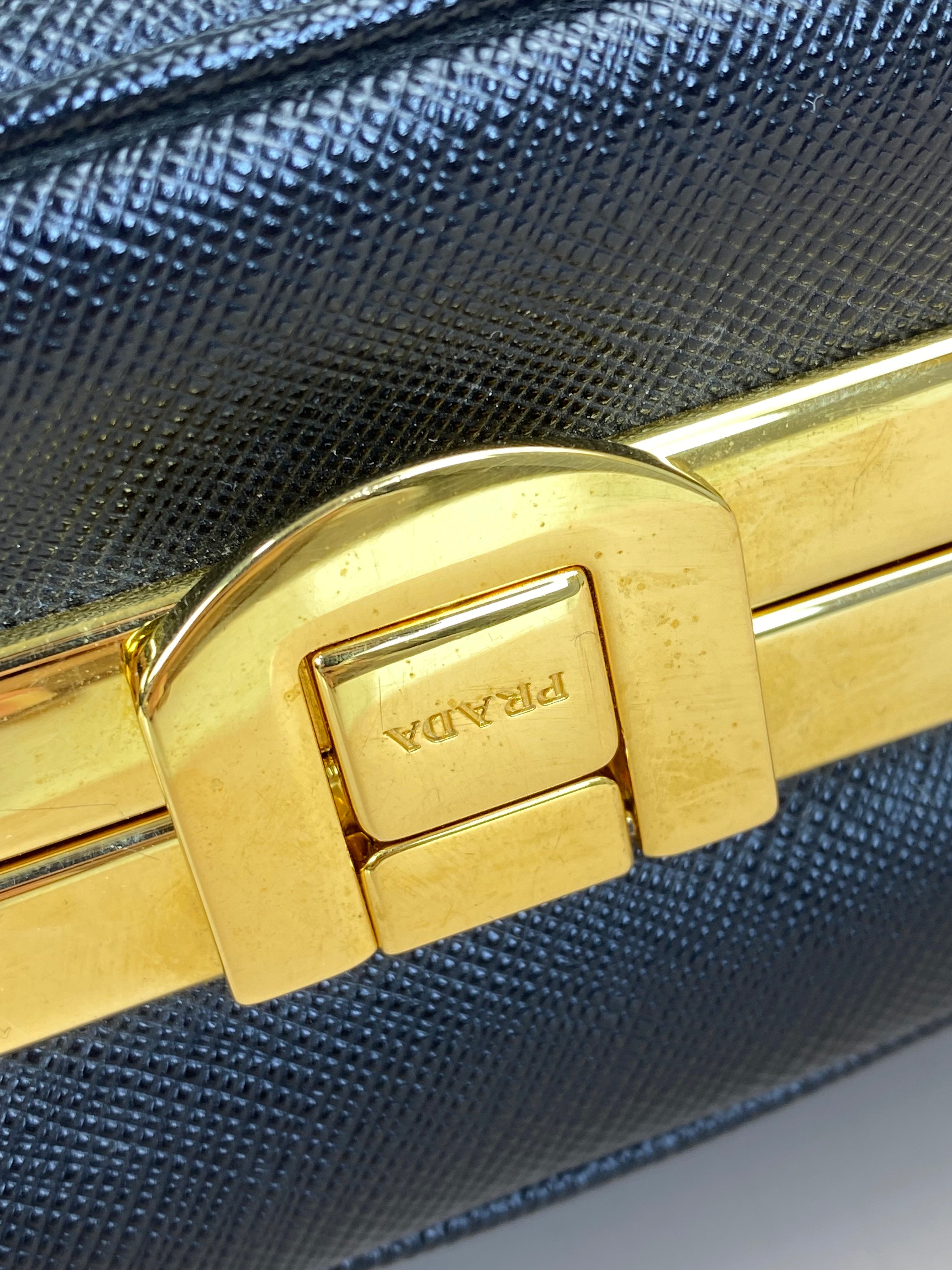 Prada Black Tote Bag-handbag-Prada-The Closet Egypt