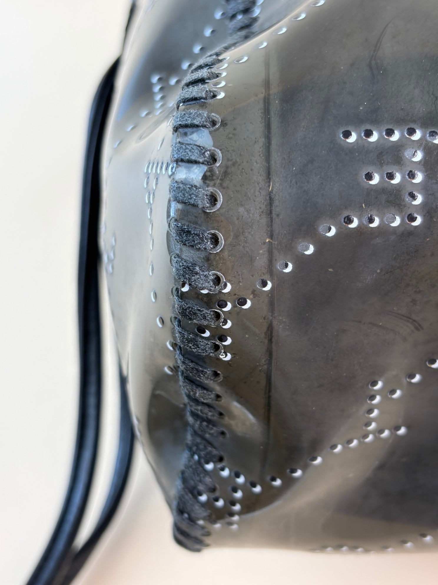 Stella Mccartney Black PVC Falabella Tote Bag