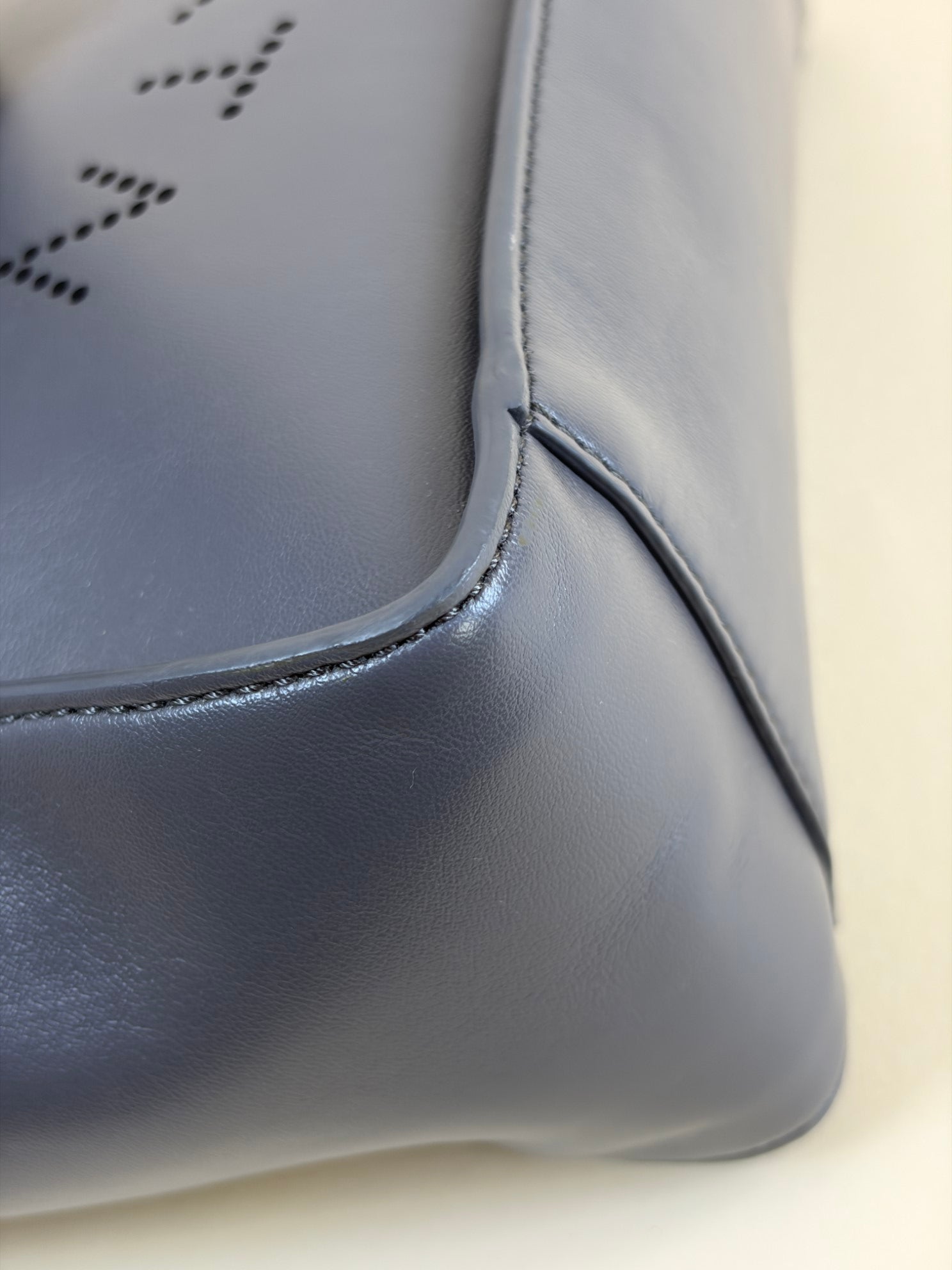 Stella Mccartney Grey Logo Square Crossbody Bag