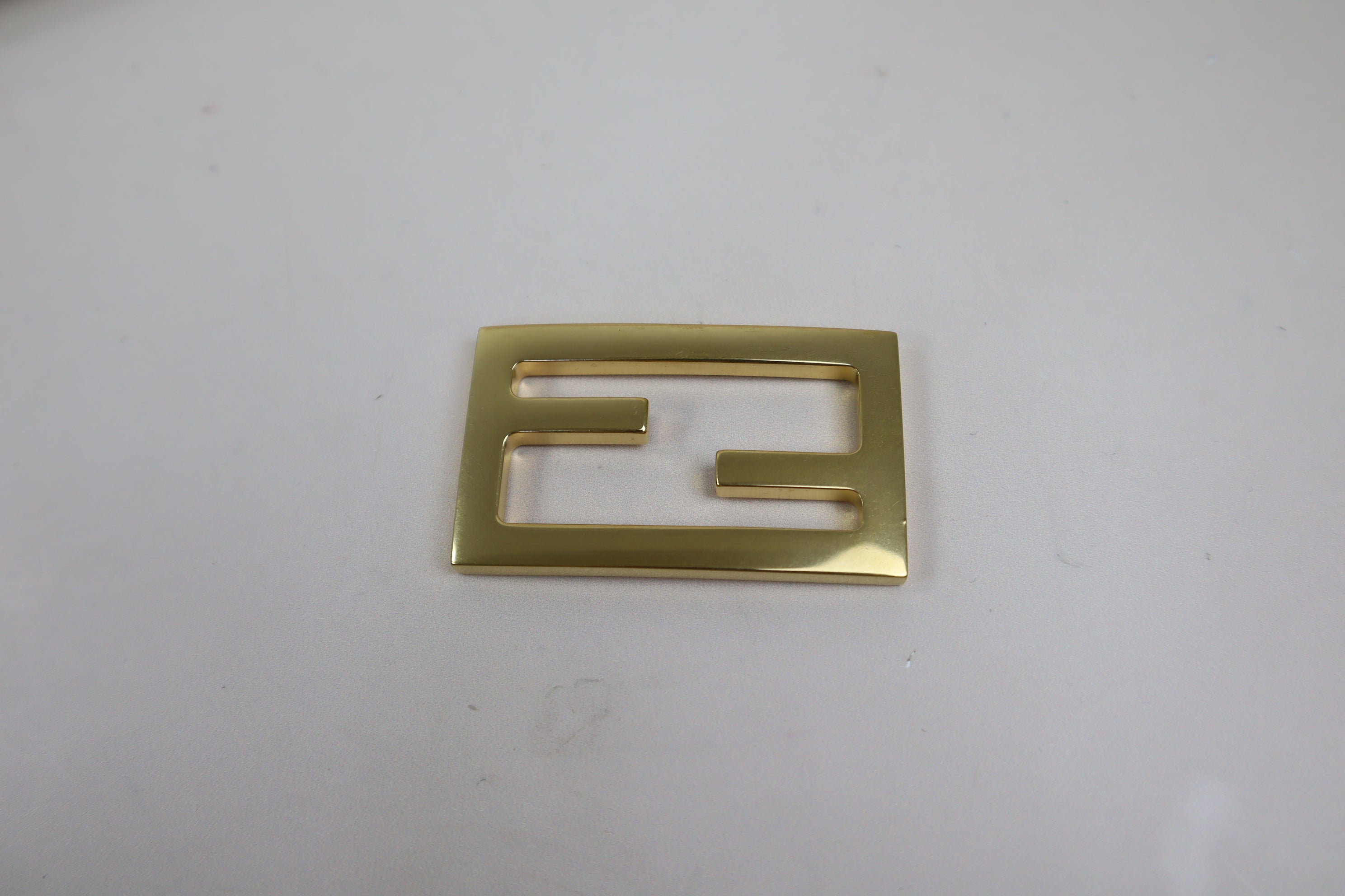 Fendi Black FF Baguette Shoulder Bag