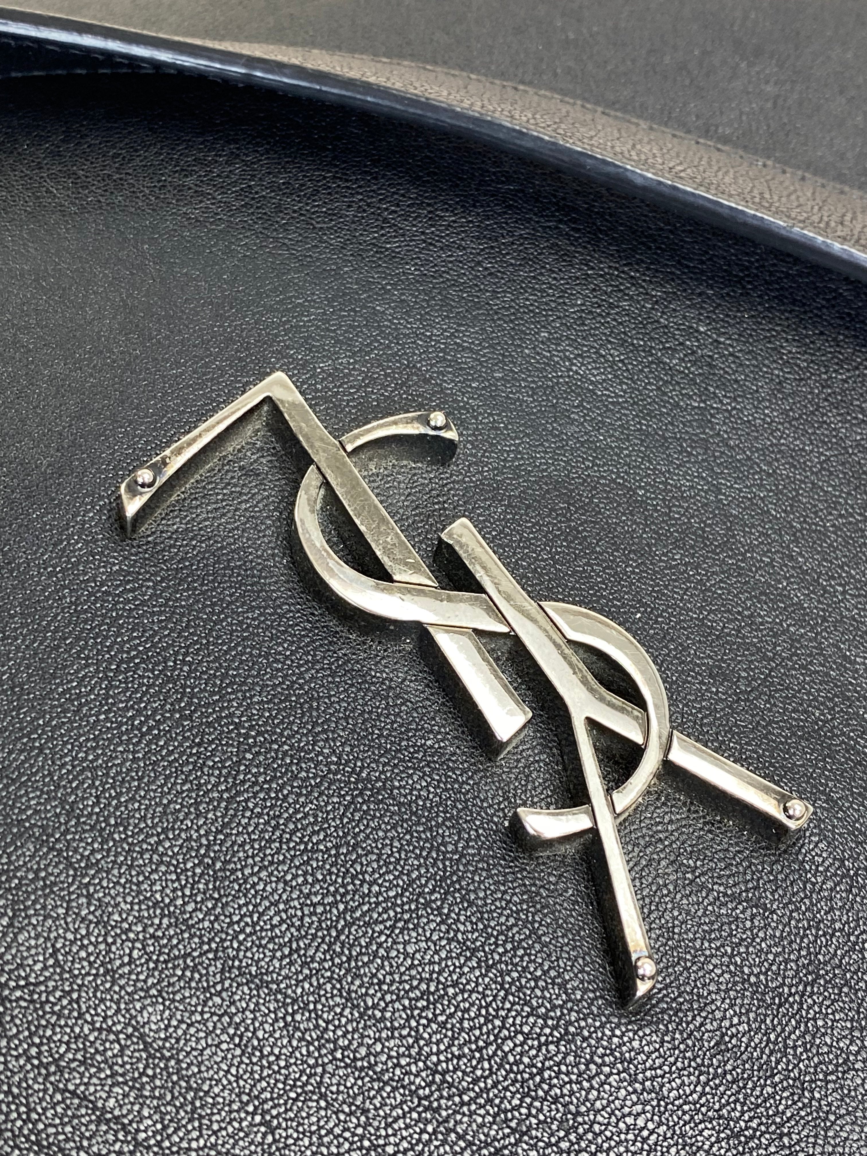 YSL Black Fringe Shopping Bag-handbag-YSL-The Closet Egypt