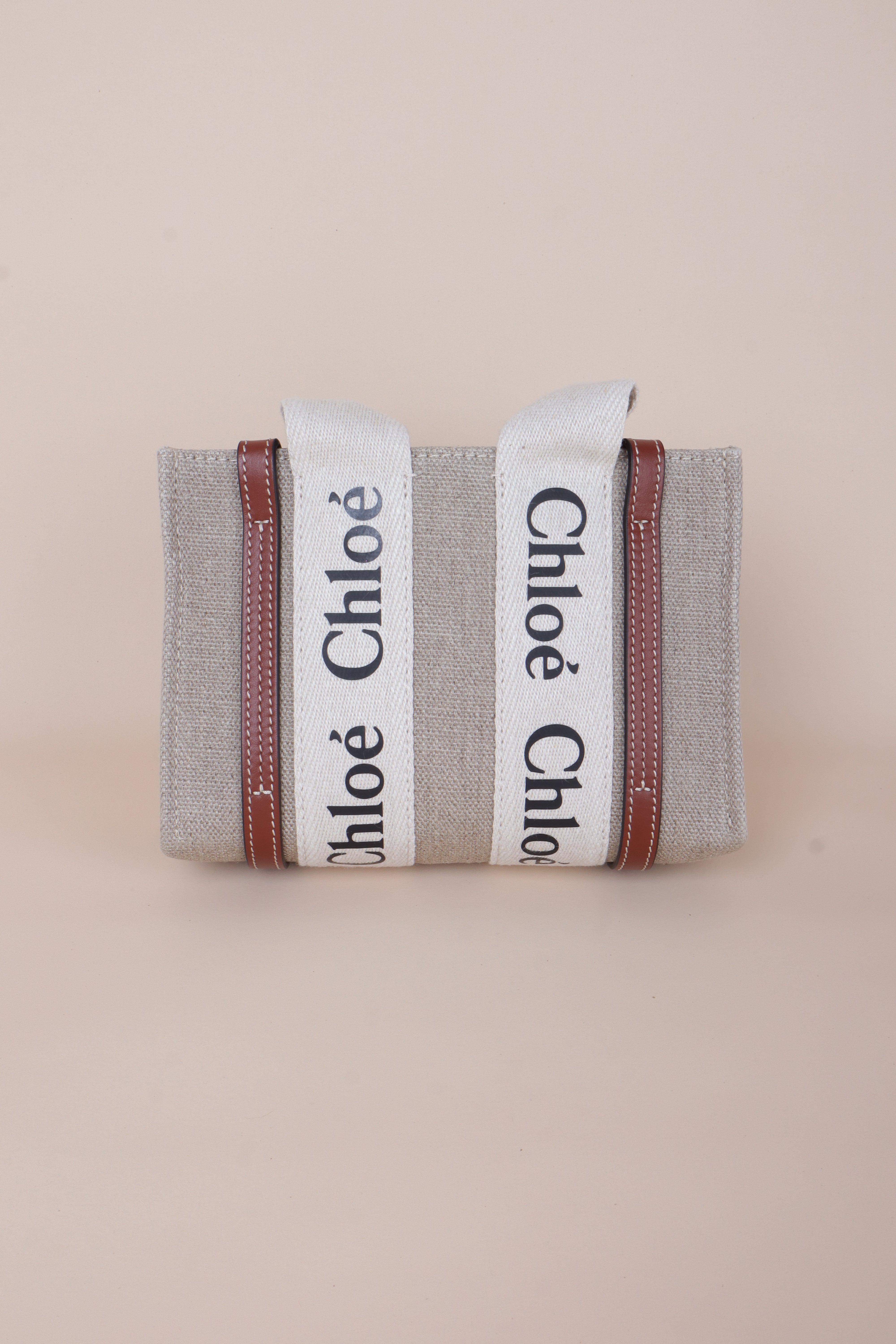 Chloe woody mini tote