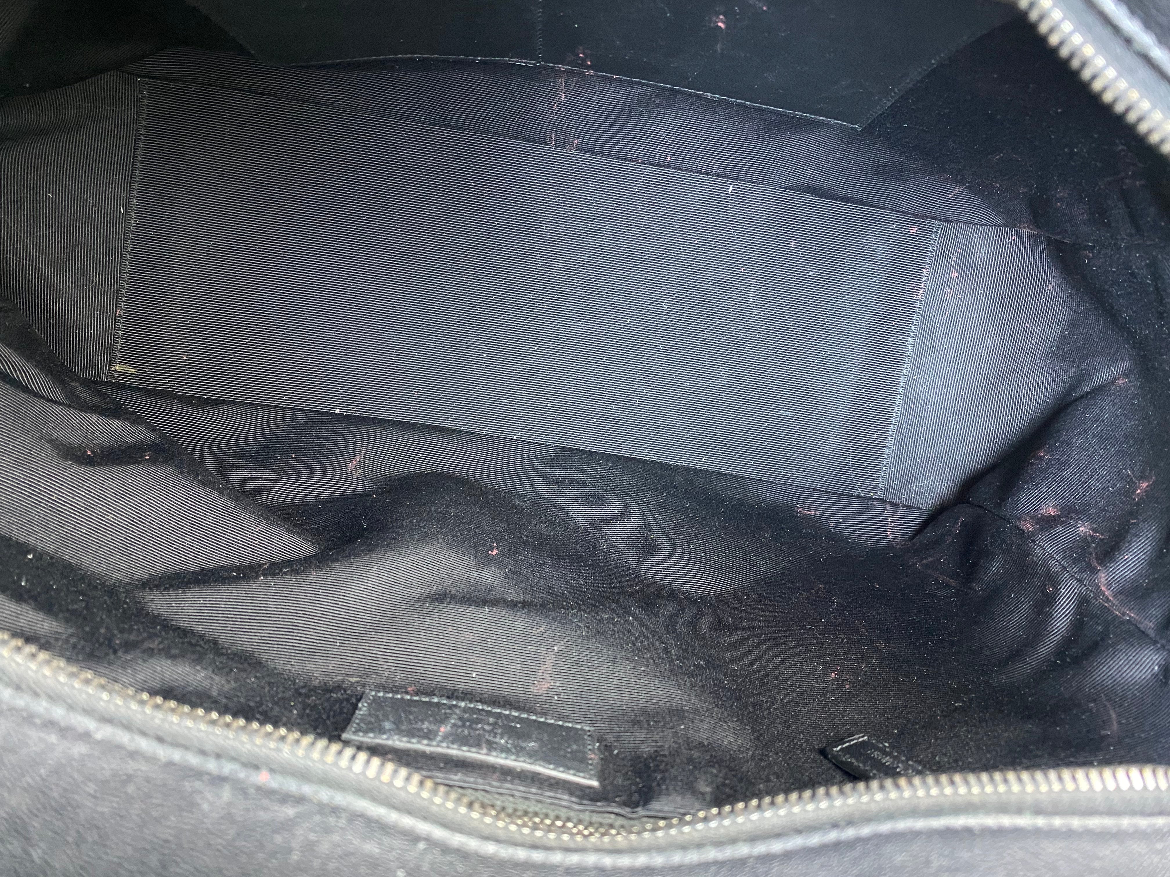 YSL Black Fringe Shopping Bag-handbag-YSL-The Closet Egypt