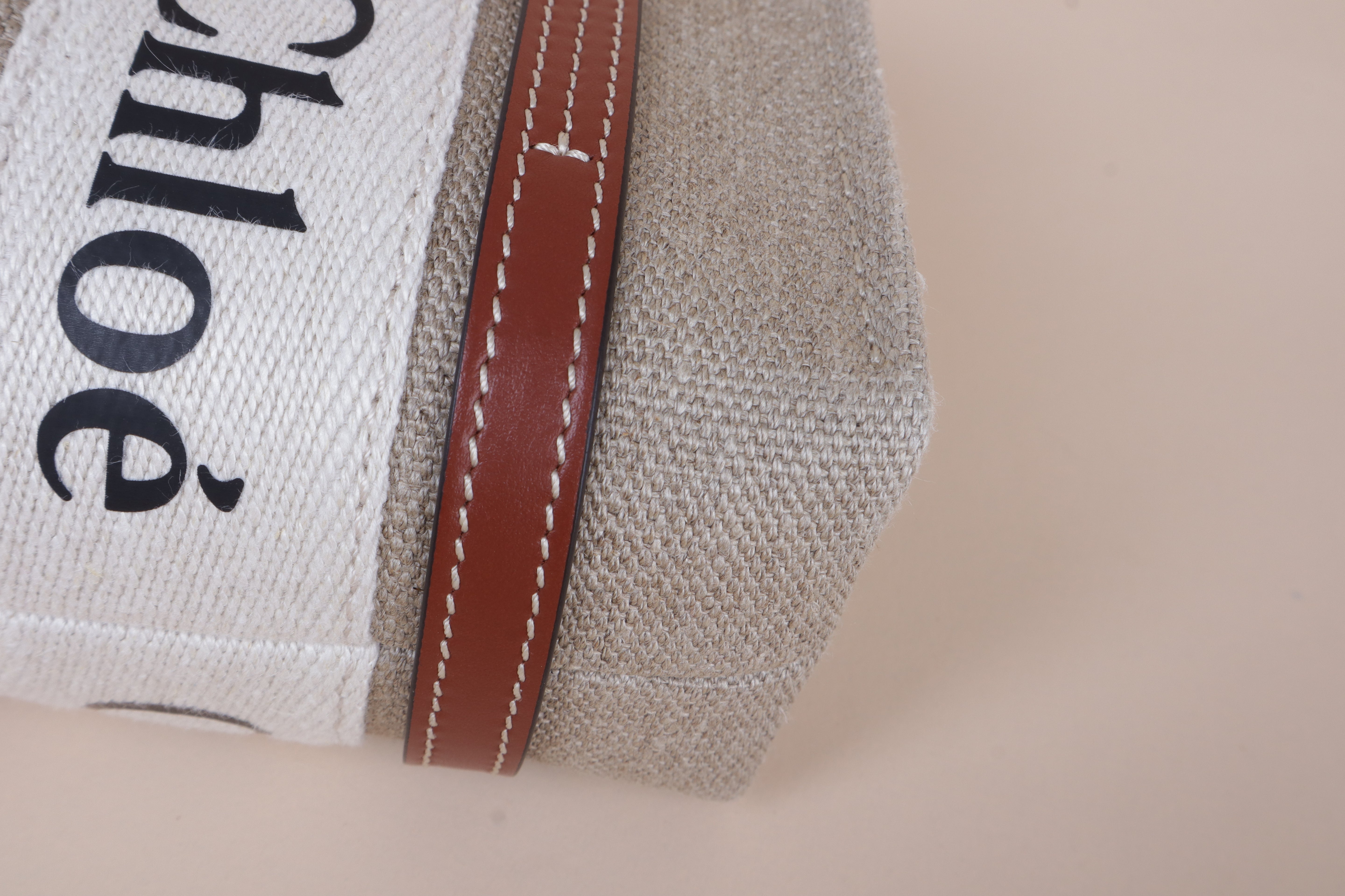 Chloe woody mini tote