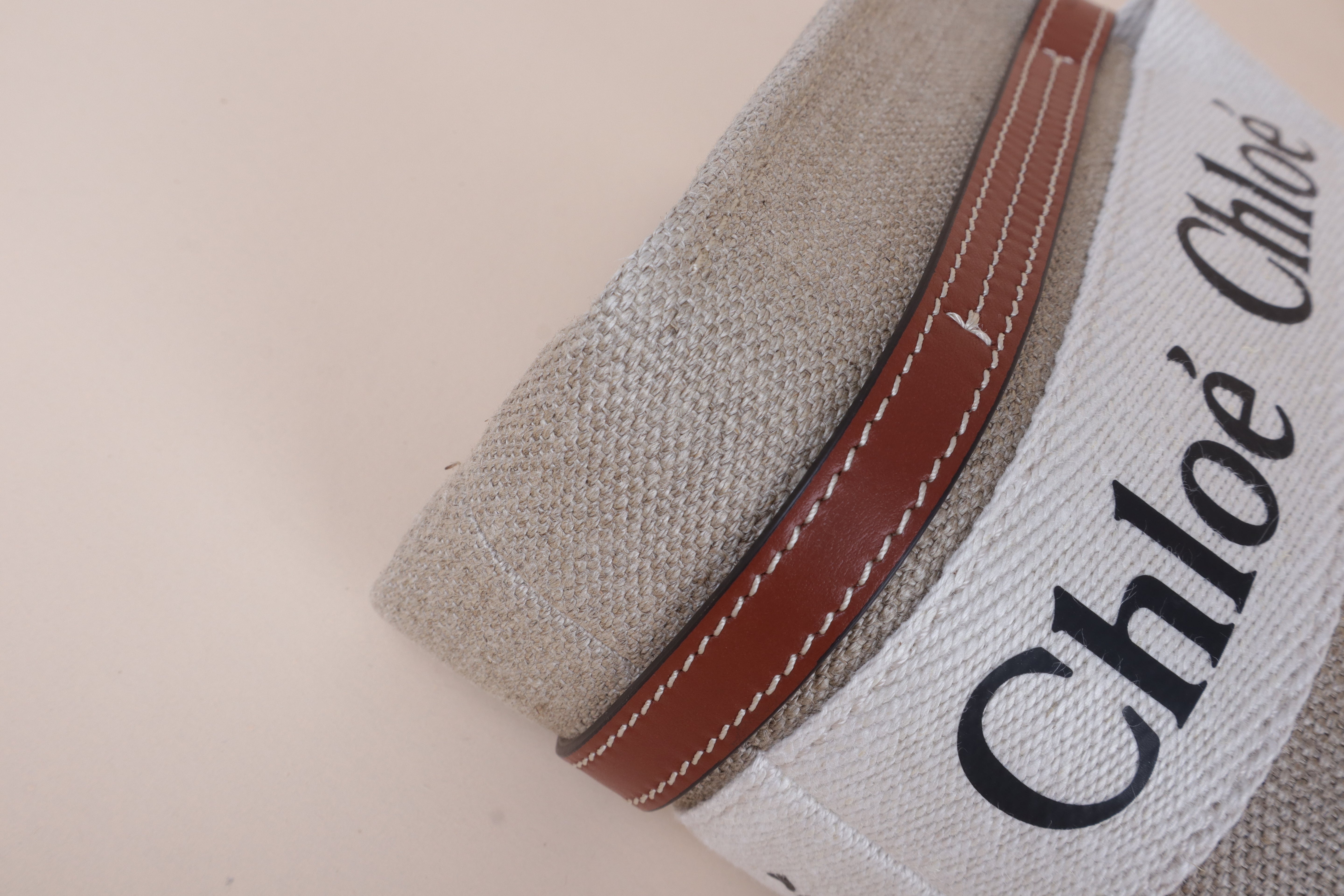 Chloe woody mini tote