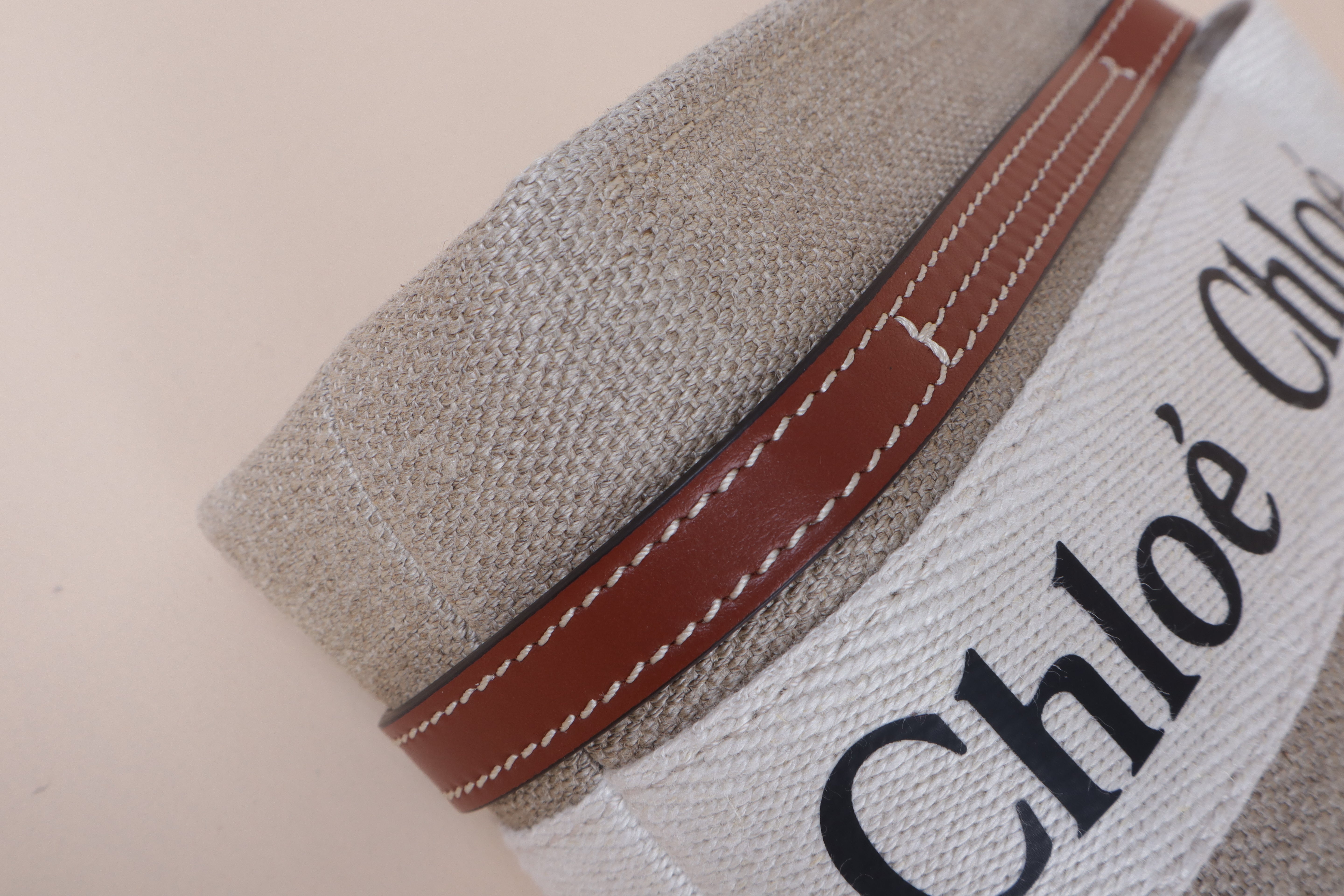 Chloe woody mini tote