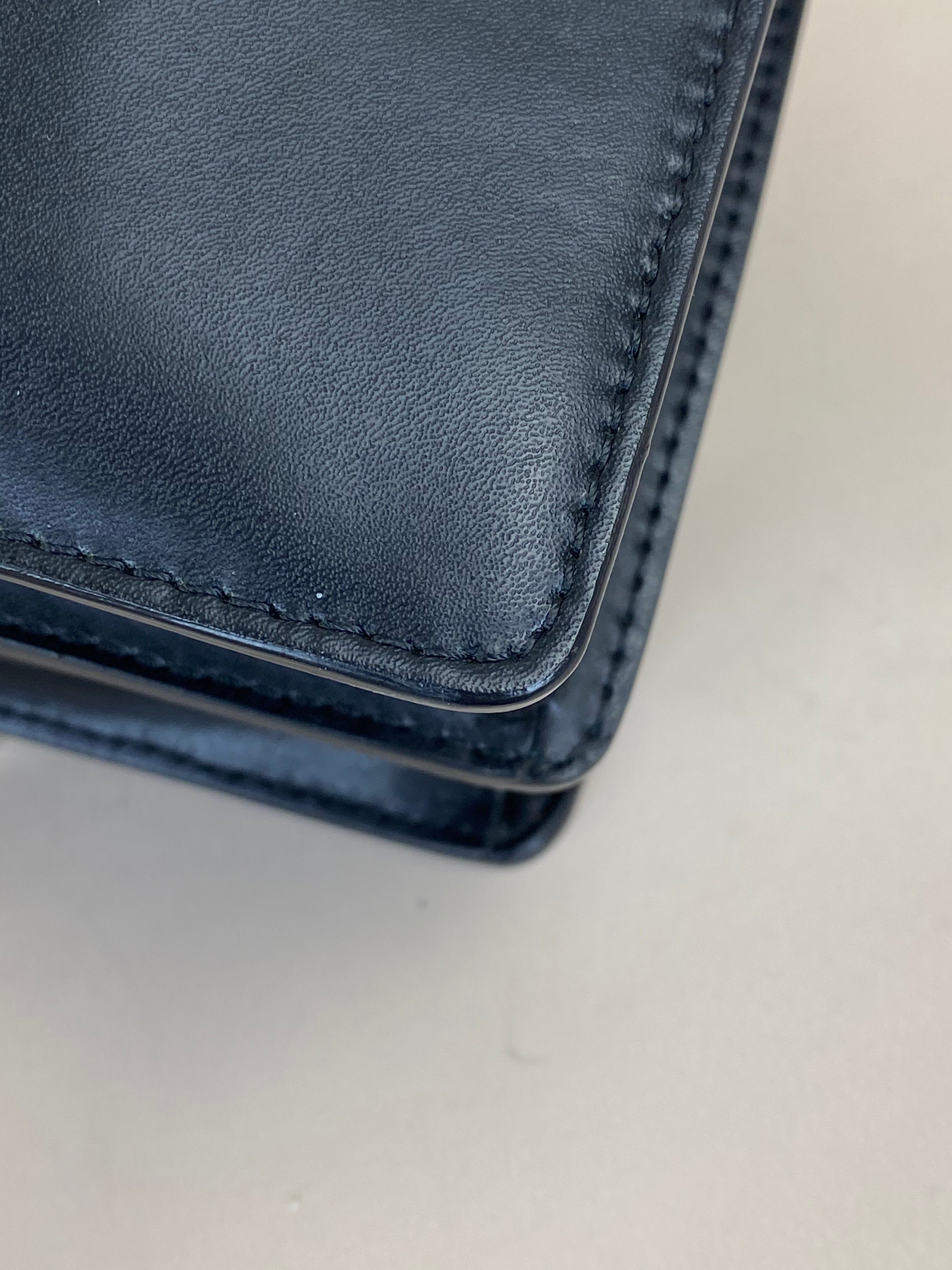 Fendi Black Mini Kan I Shoulder Bag