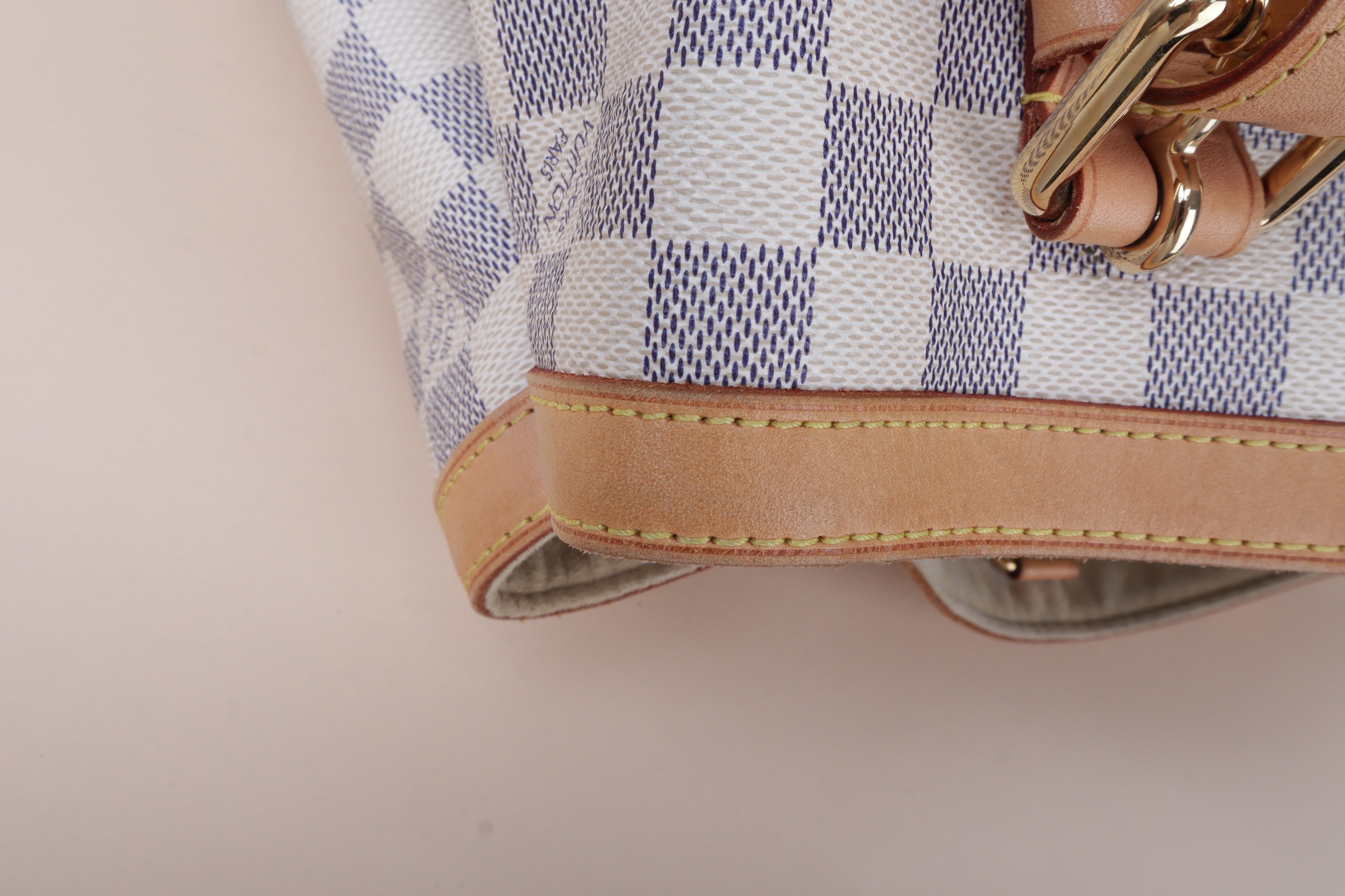 LOUIS VUITTON Damier Azur Hampstead shoulder bag