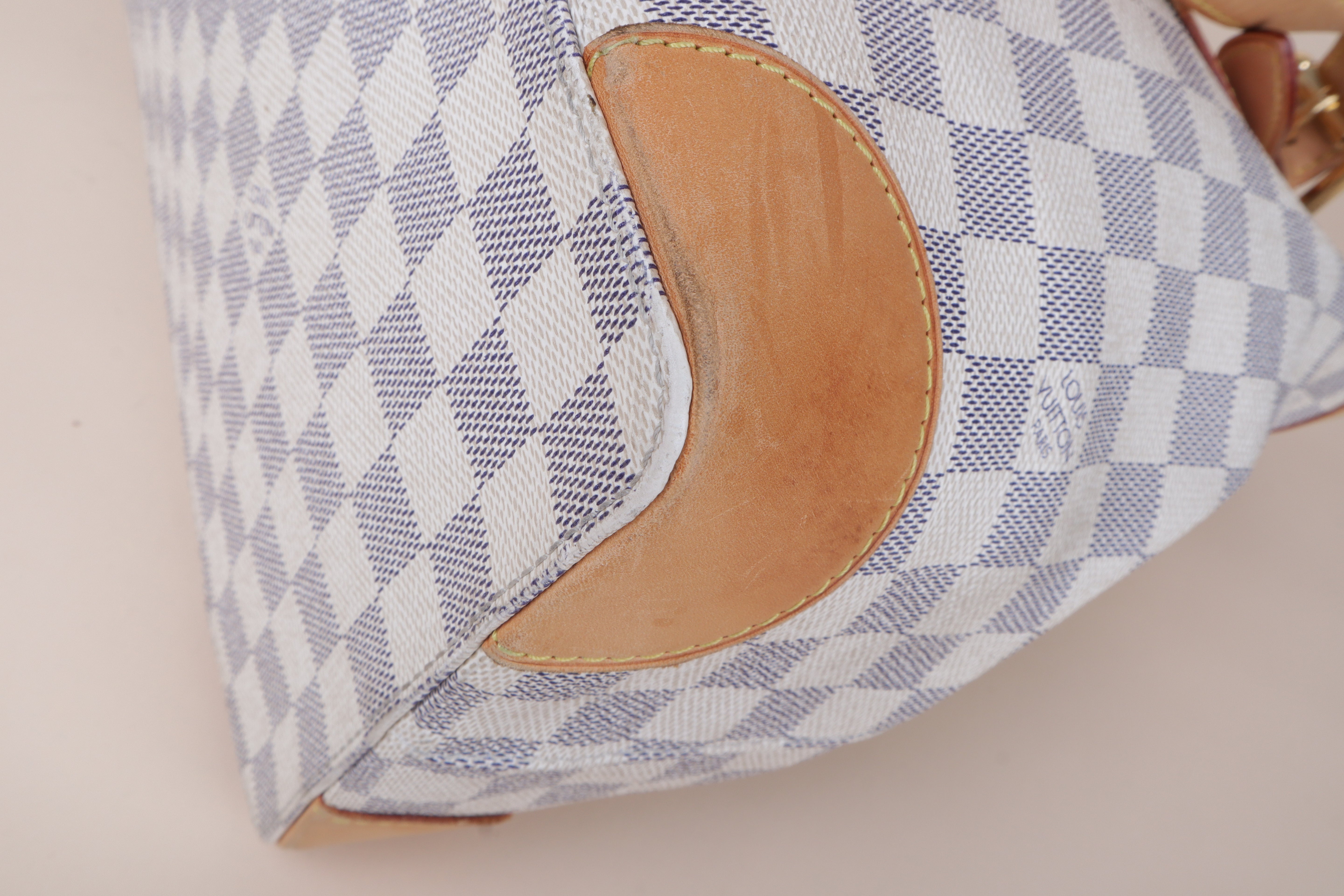 LOUIS VUITTON Damier Azur Hampstead shoulder bag