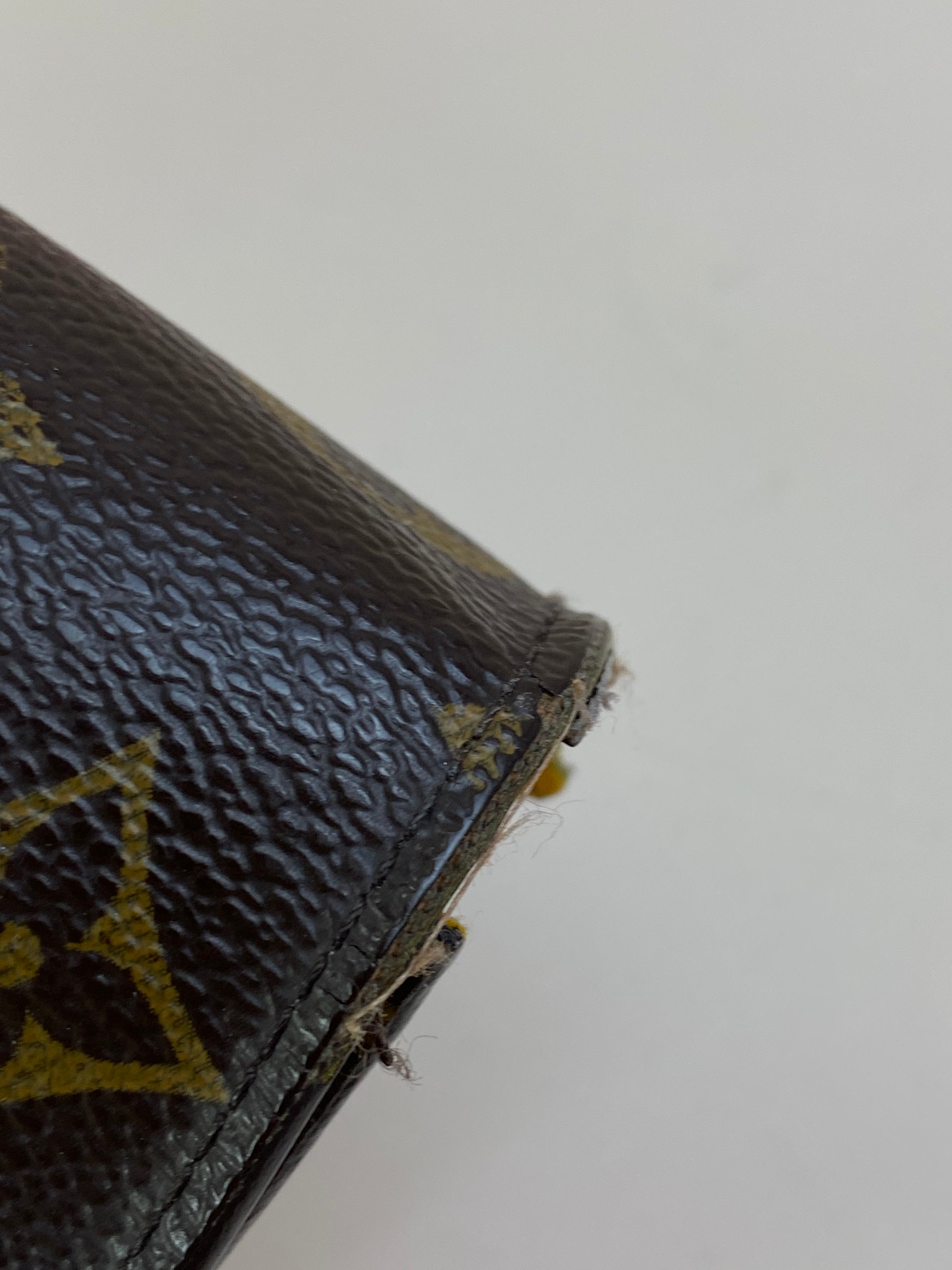 Louis Vuitton Brown Monogram Emilie Flap Wallet