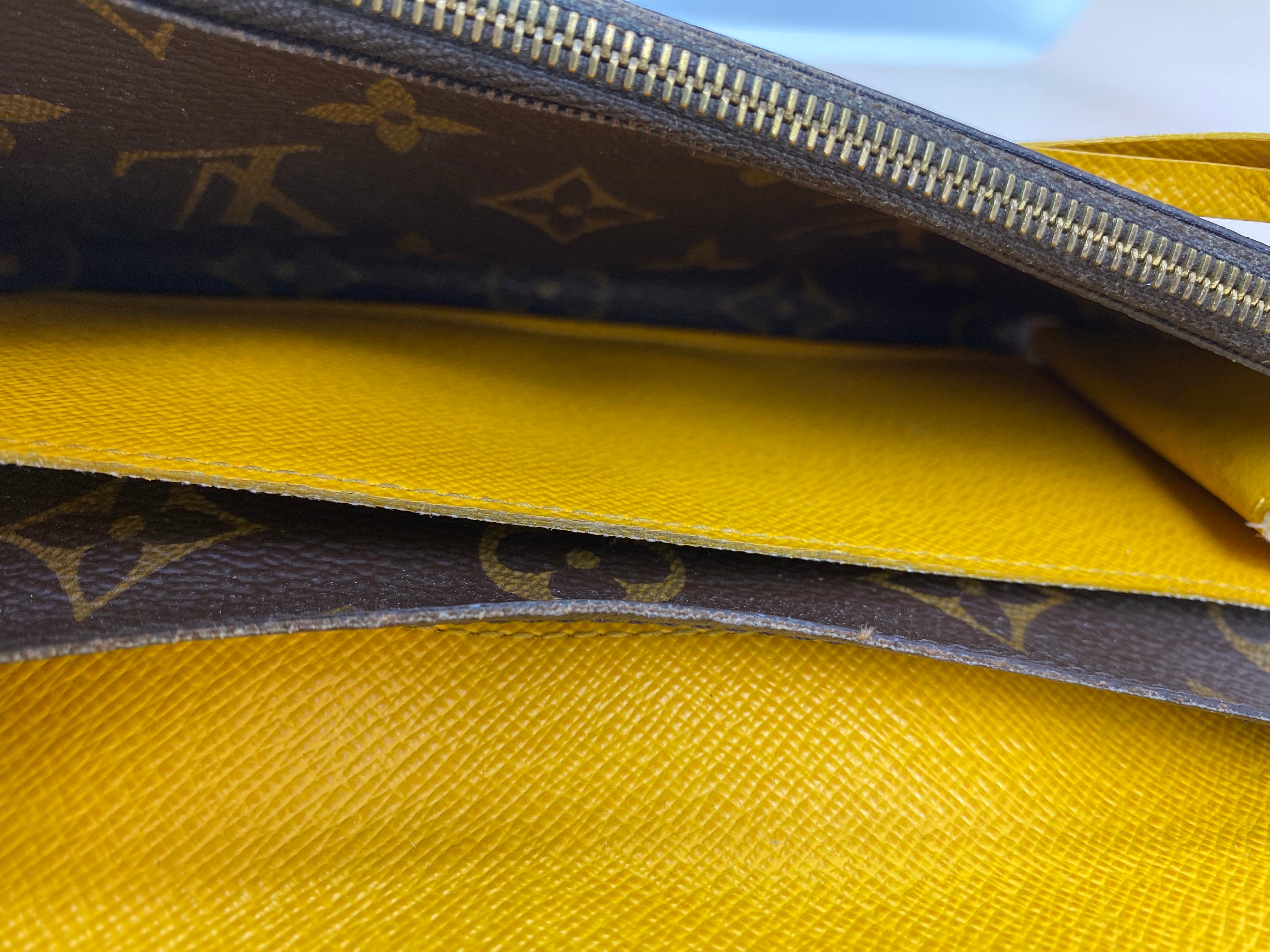Louis Vuitton Brown Monogram Emilie Flap Wallet