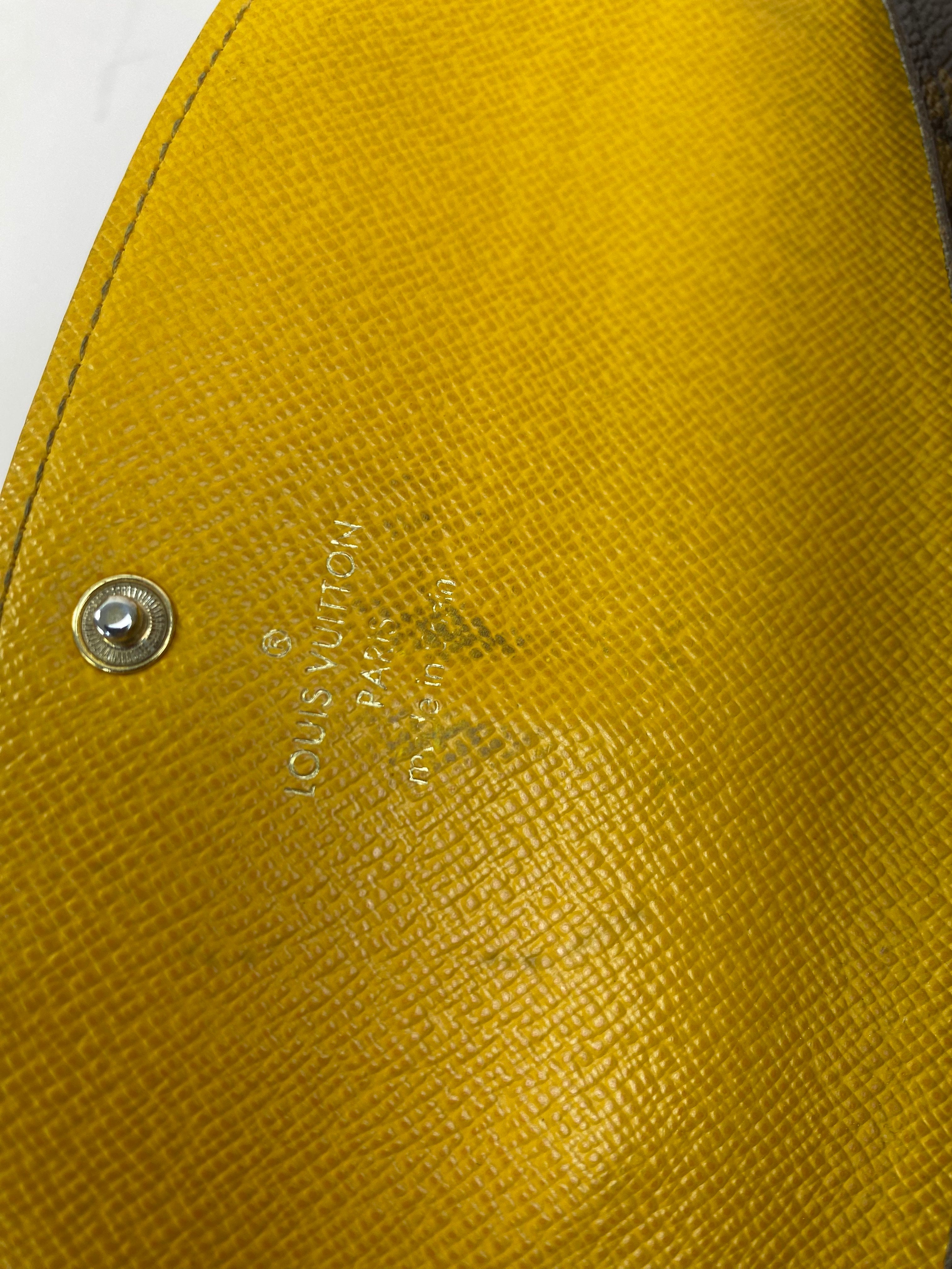 Louis Vuitton Brown Monogram Emilie Flap Wallet