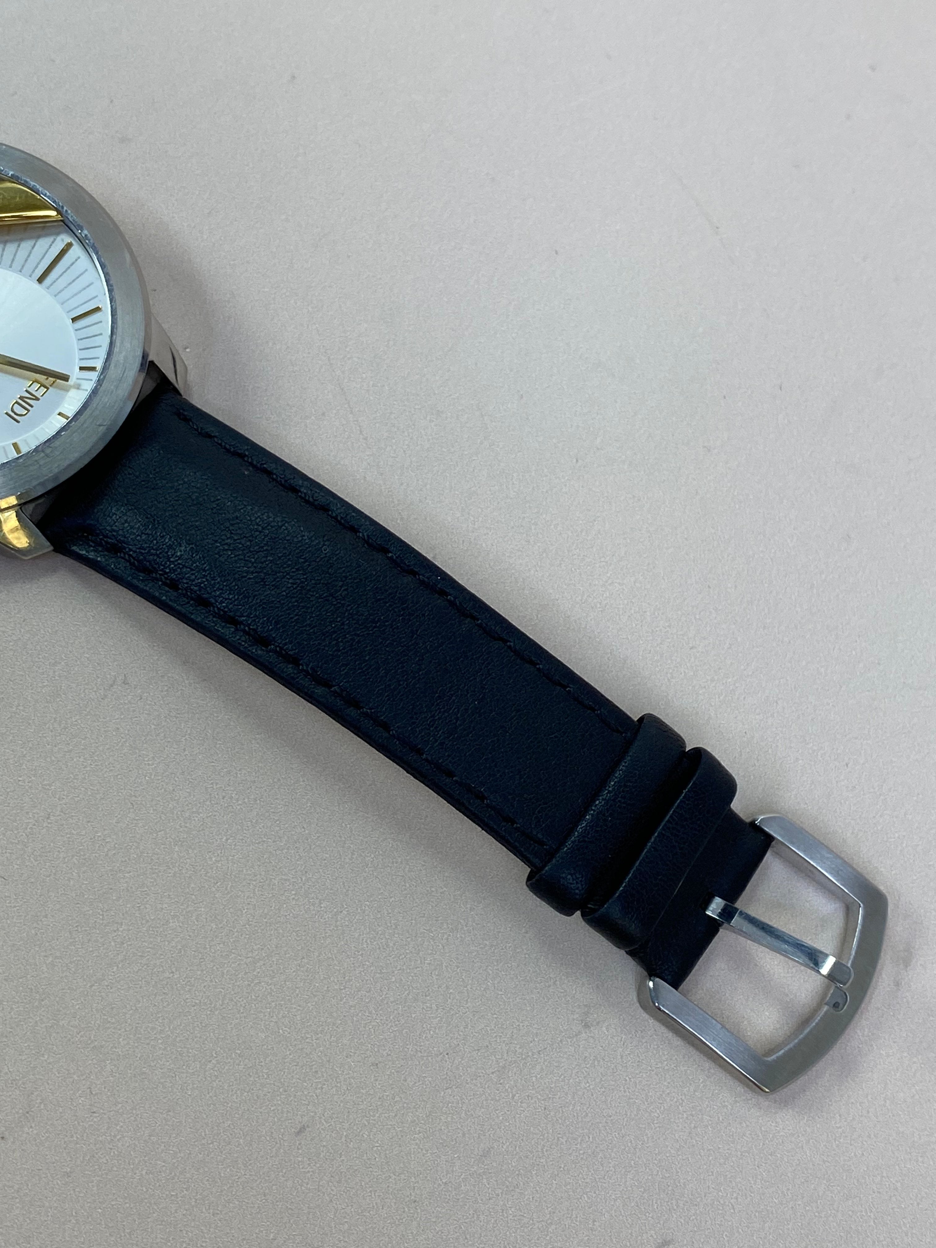 Fendi Black Runaway 40mm Watch