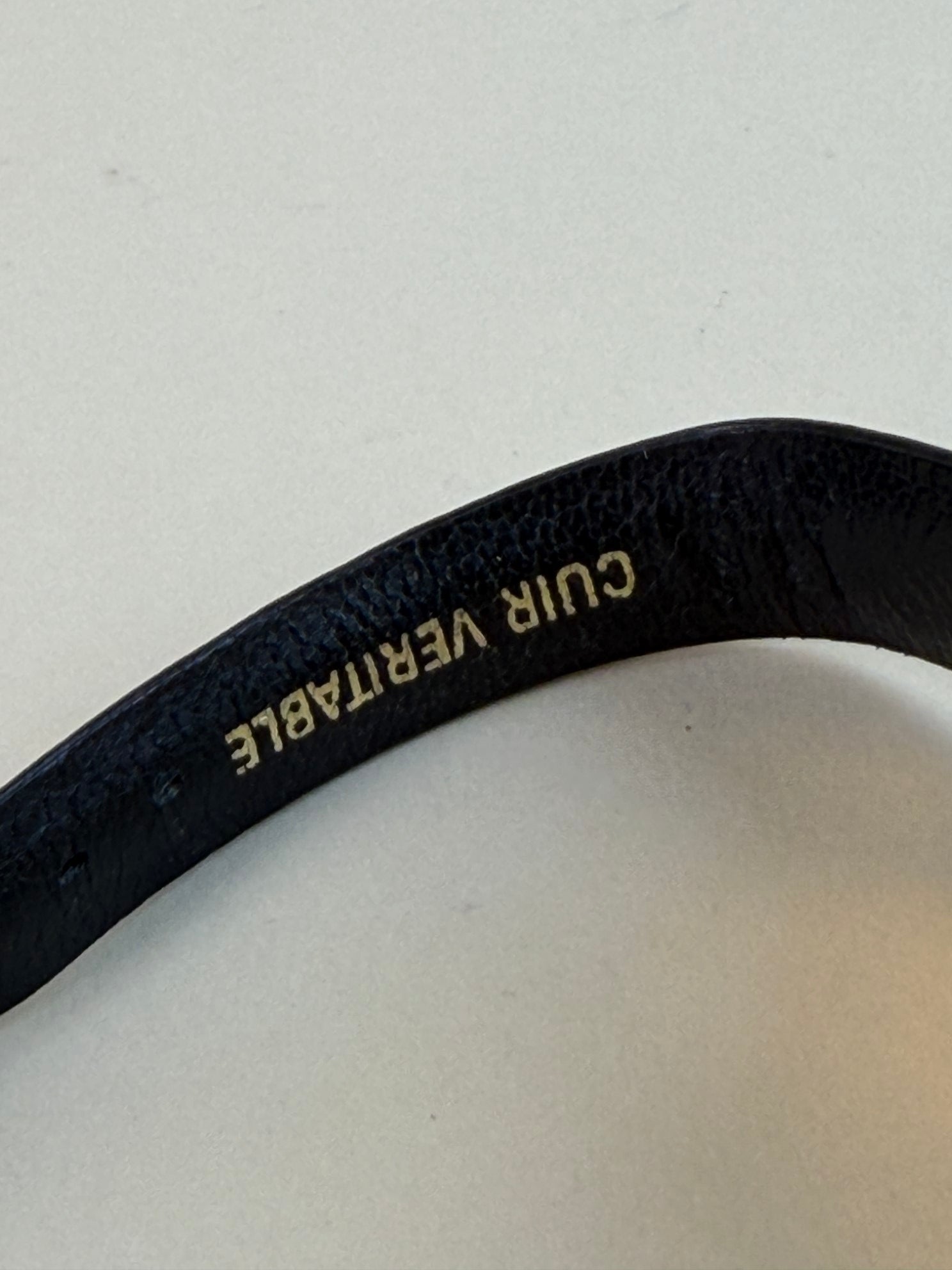 Christian Dior Black Moon leather band Watch