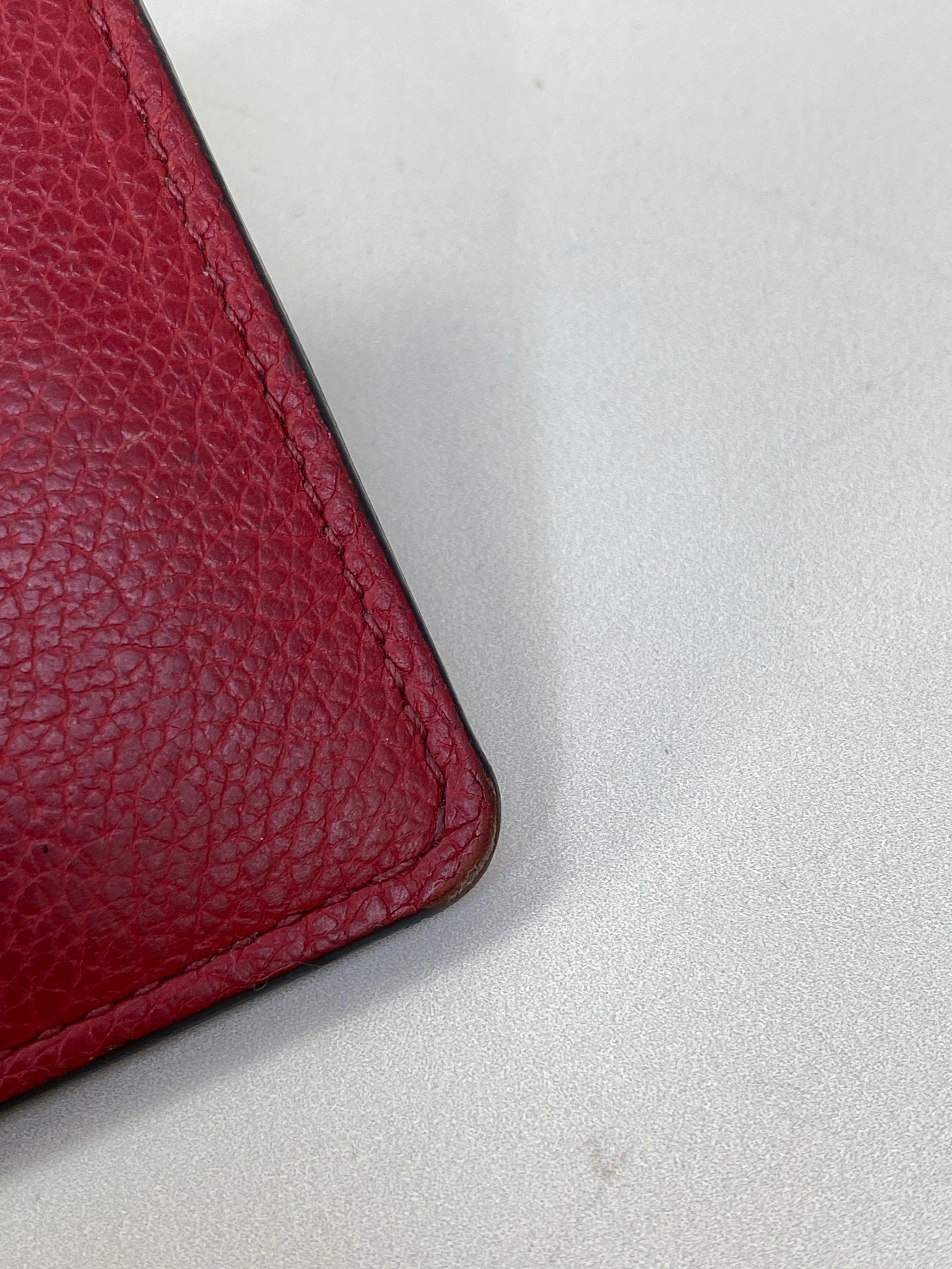 Louis Vuitton Red Monogram Card Holder-Card Holder-Louis Vuitton-The Closet Egypt