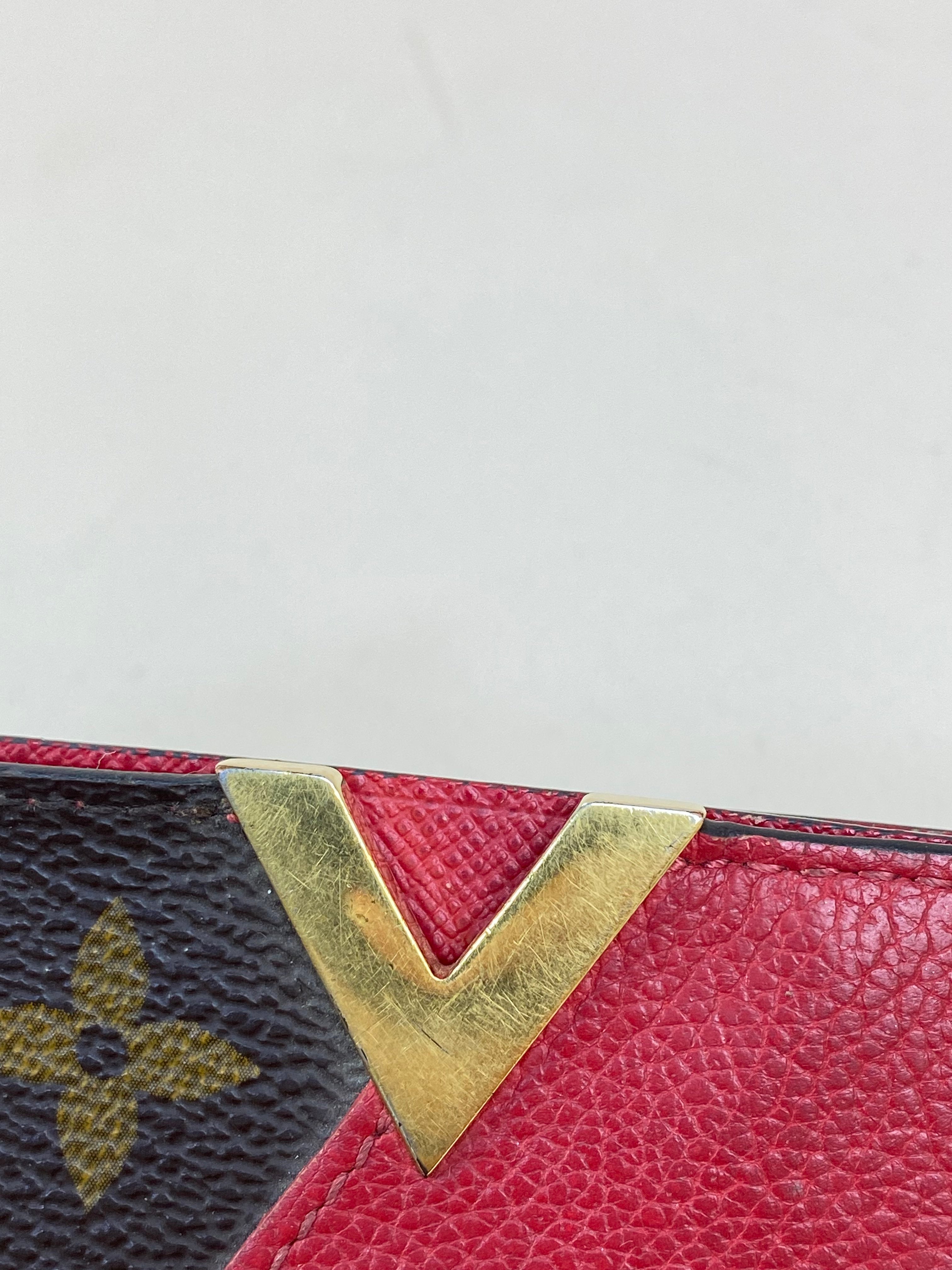 Louis Vuitton Red Monogram Card Holder