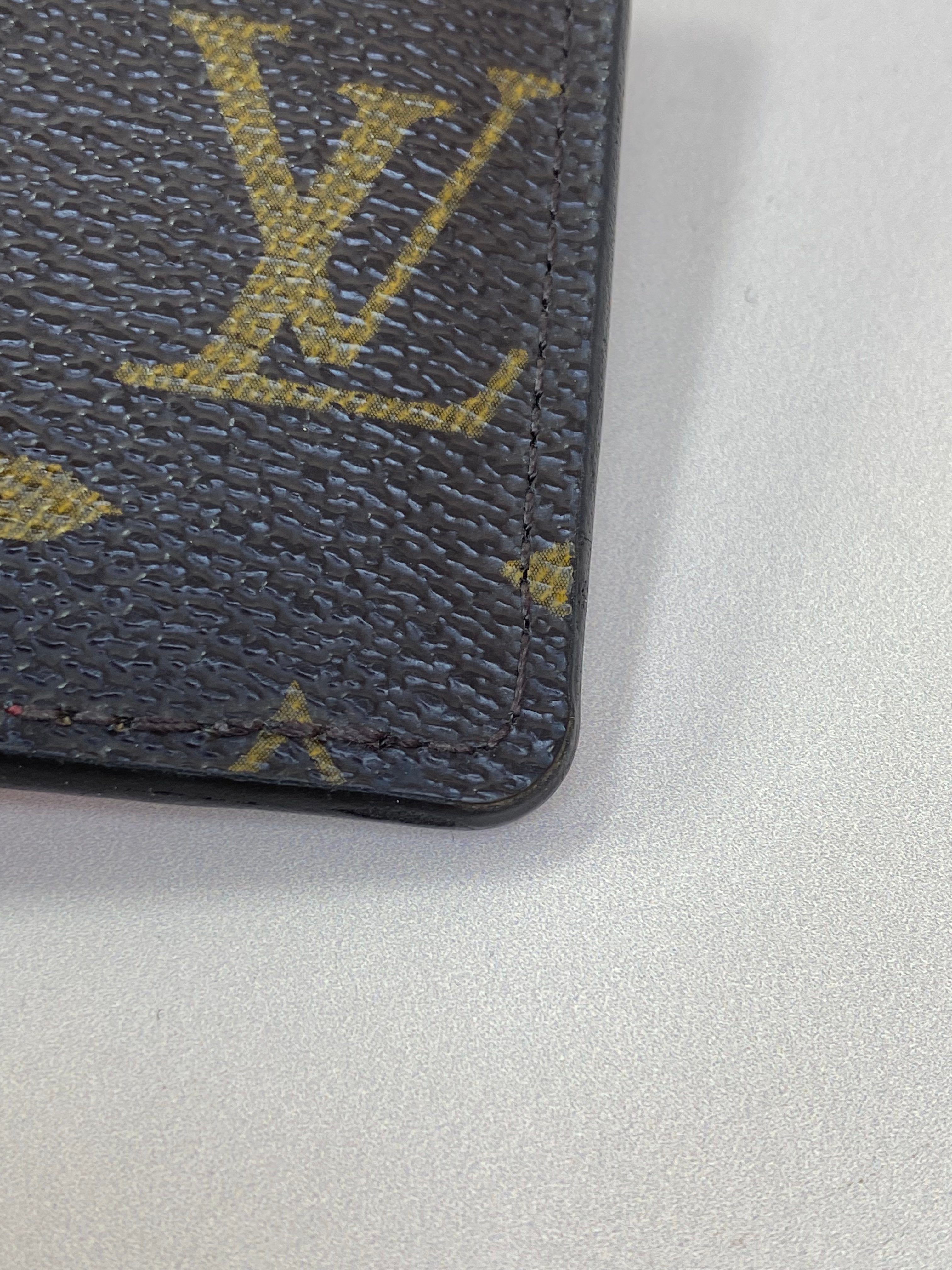 Louis Vuitton Red Monogram Card Holder