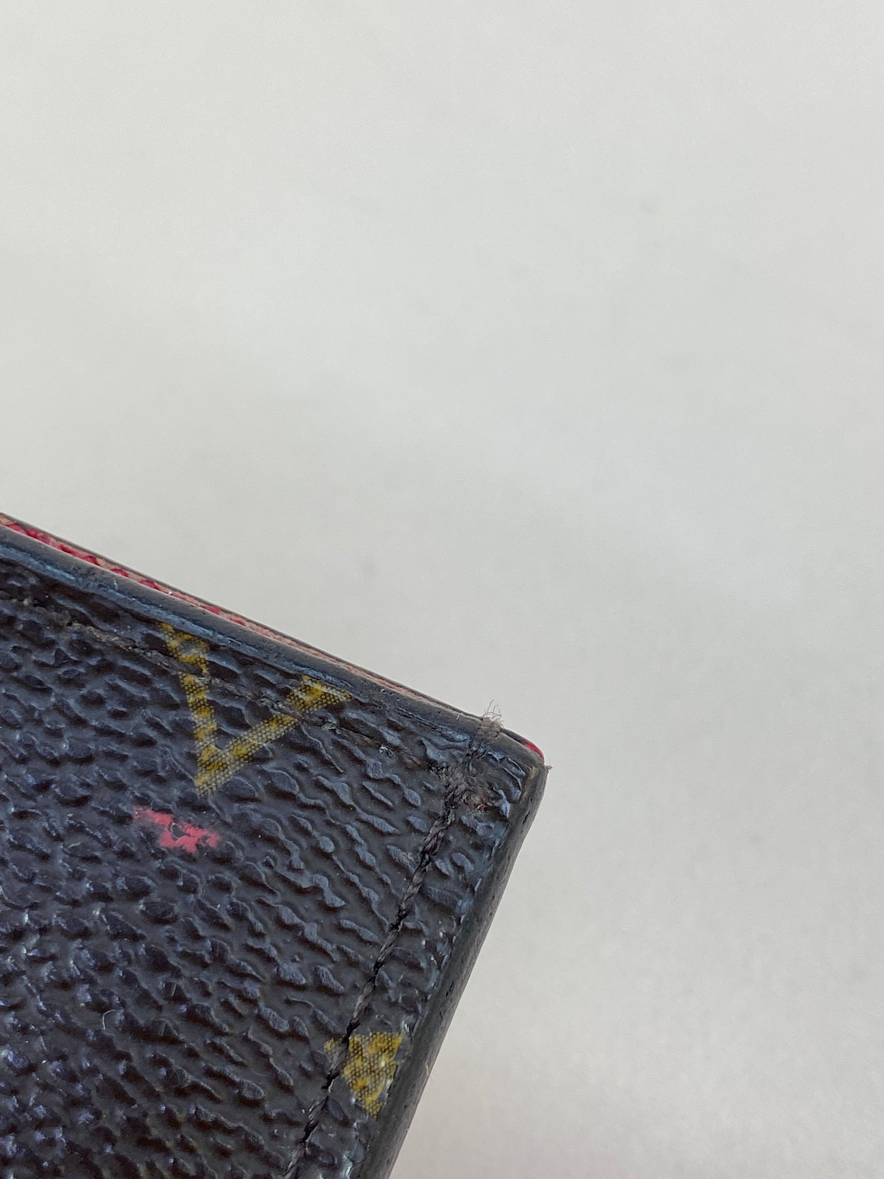 Louis Vuitton Red Monogram Card Holder-Card Holder-Louis Vuitton-The Closet Egypt