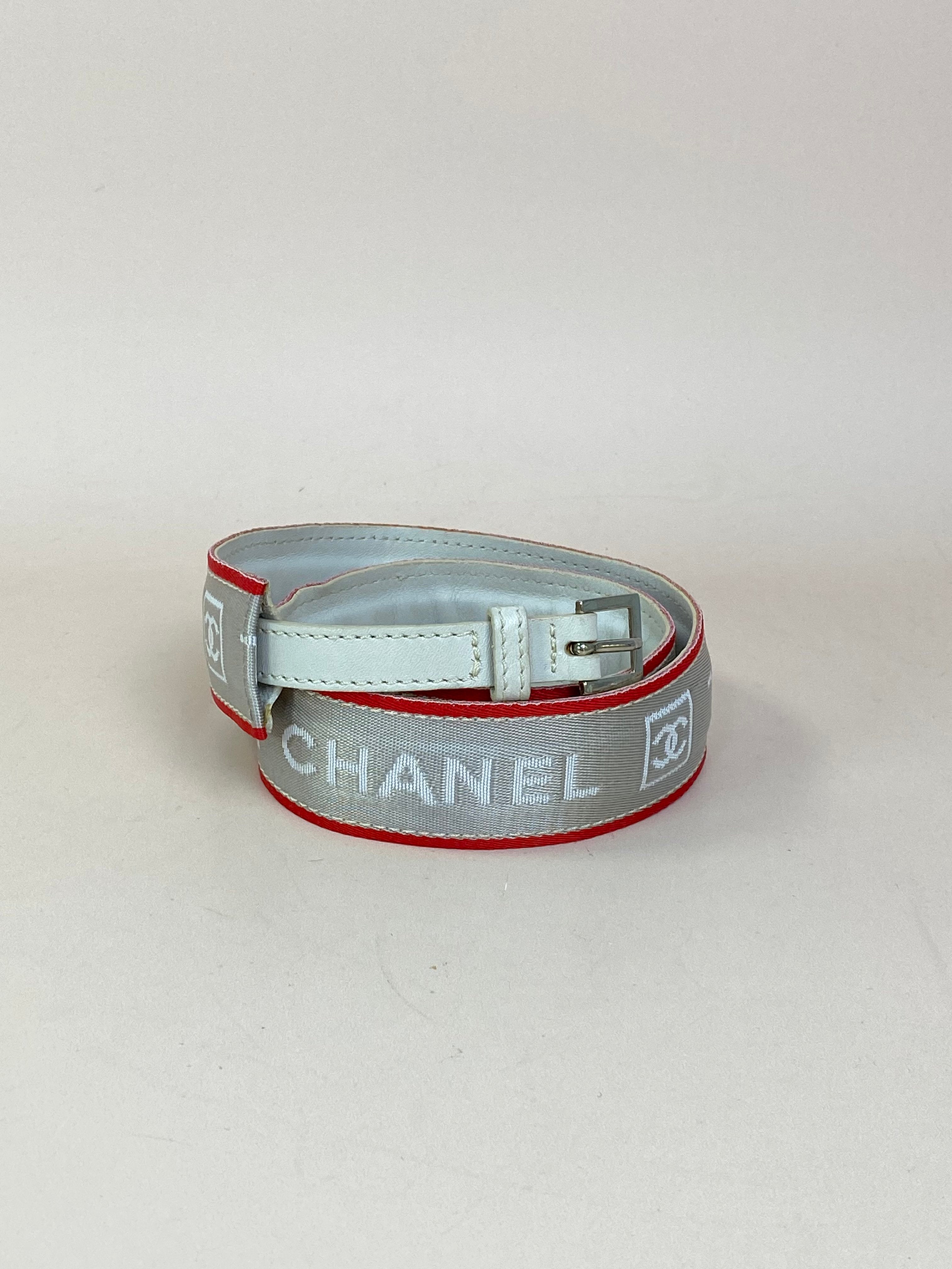 Chanel Tricolor Belt 32