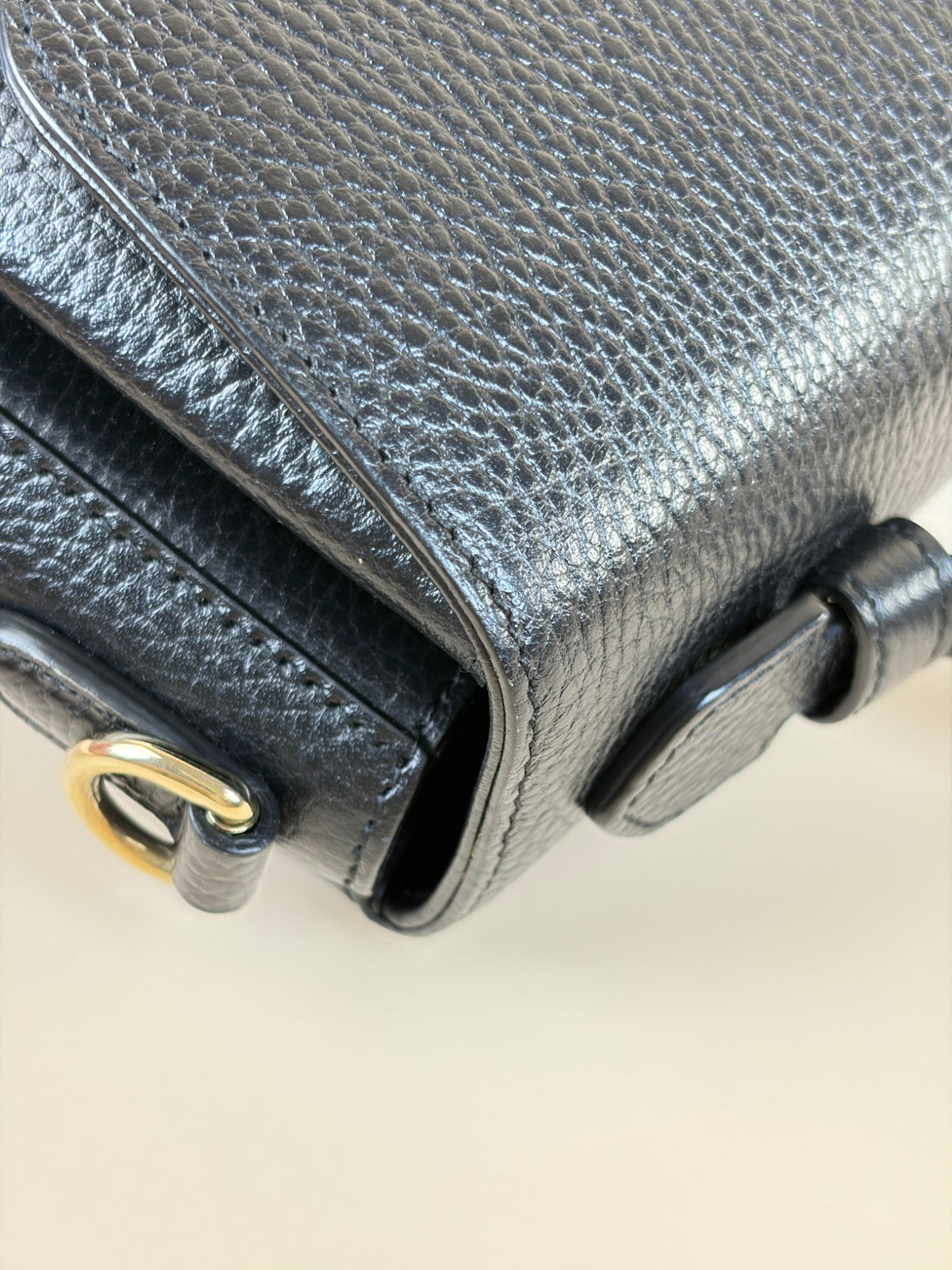 Gucci dollar calfskin interlocking g