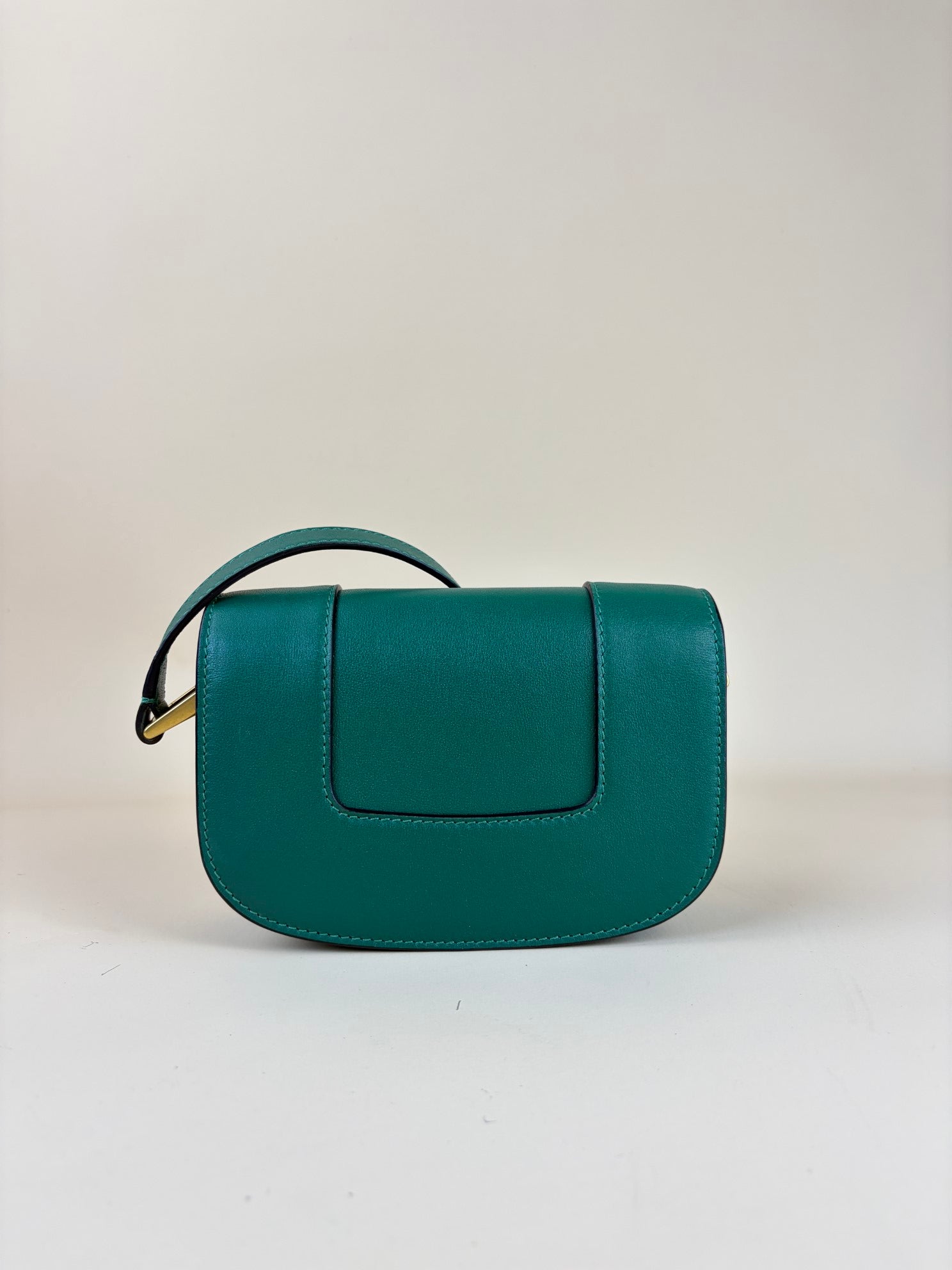 Valentino green Supervee Small Shoulder Bag