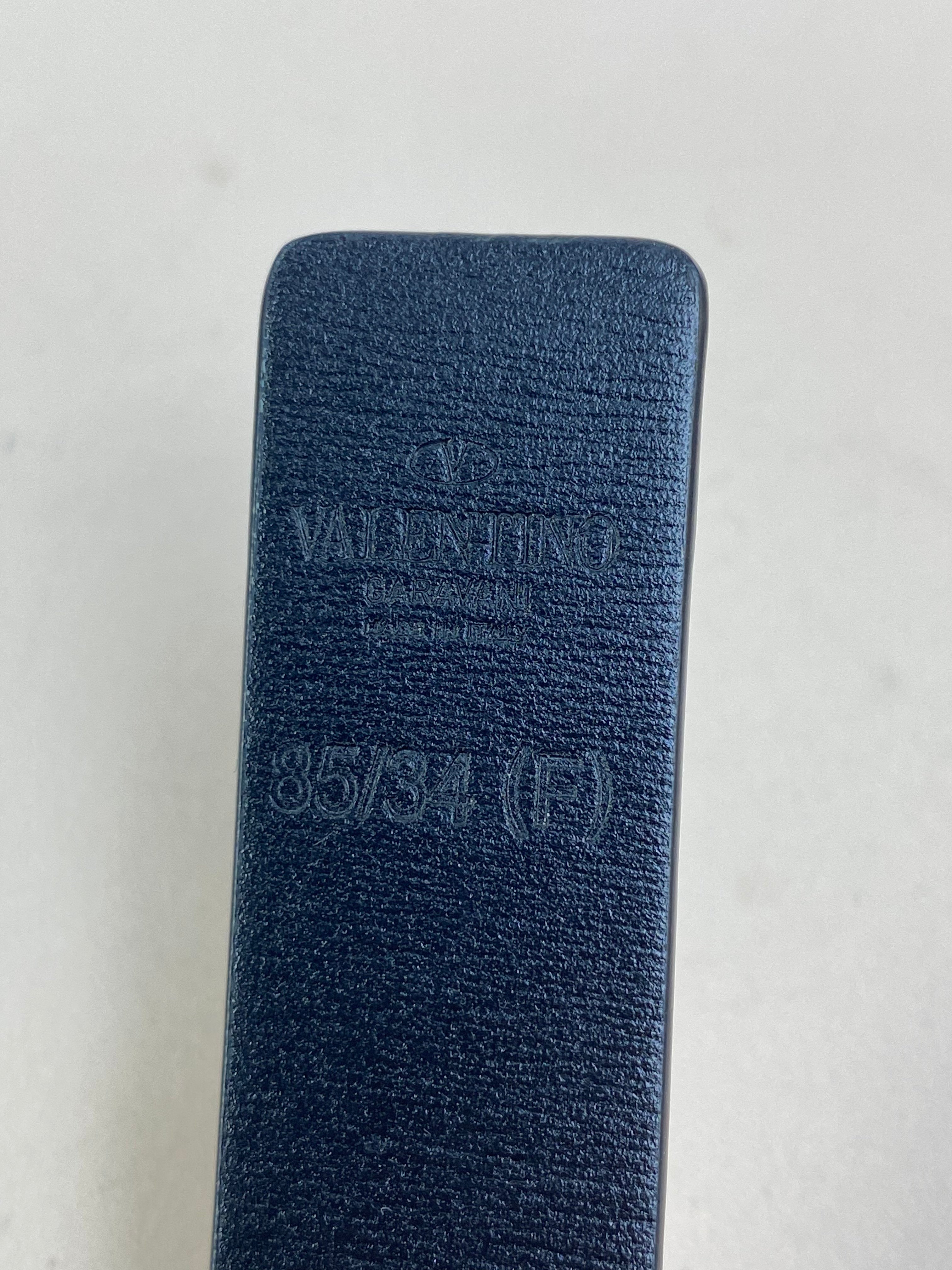 Valentino Bicolor Reversible Belt 34