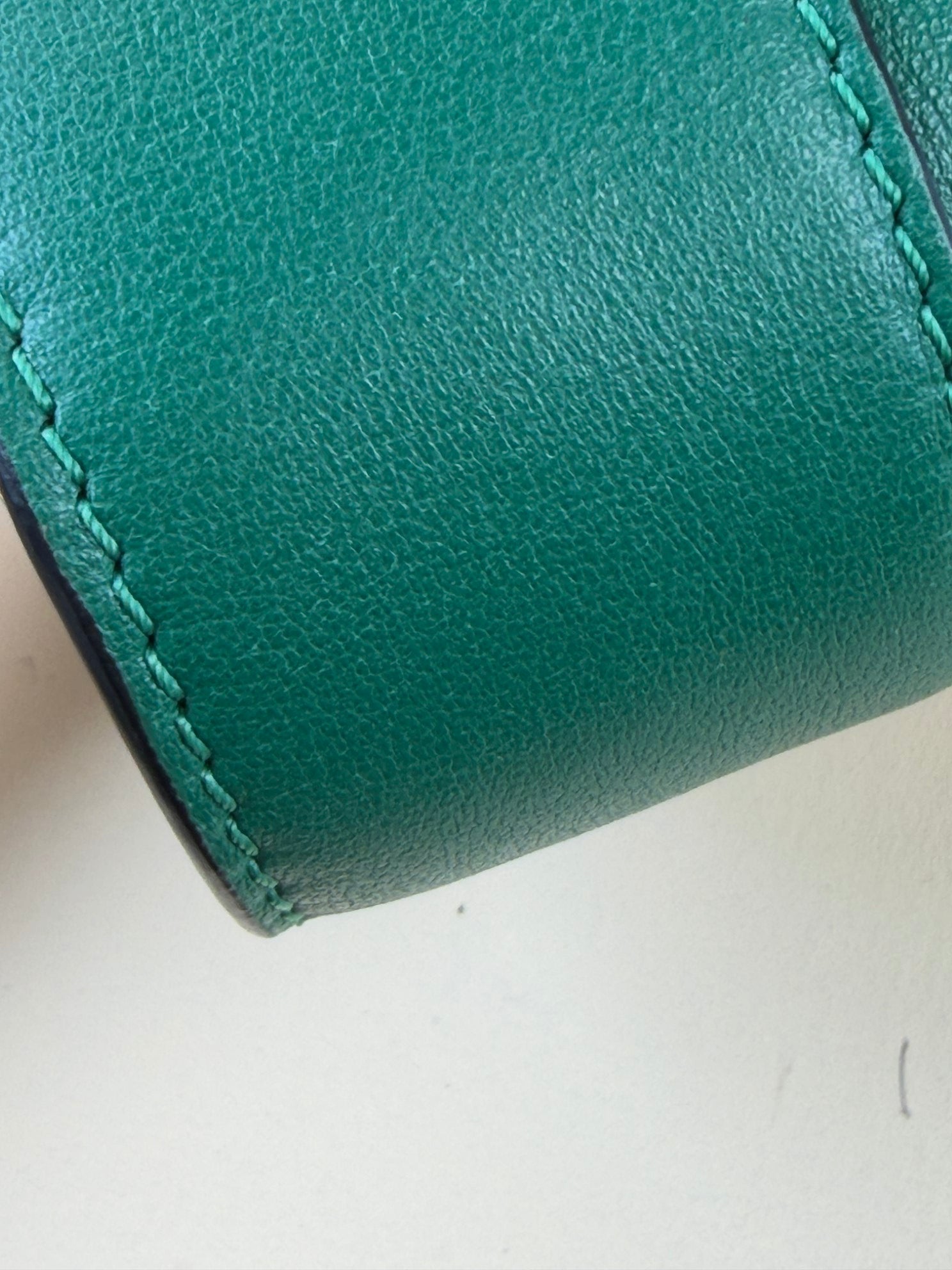 Valentino green Supervee Small Shoulder Bag