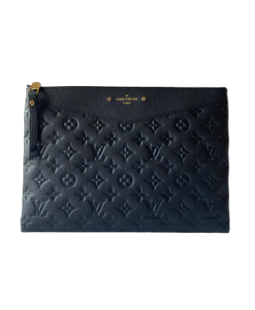 Louis Vuitton Black Monogram Empreinte Daily Pouch-Pouch-Louis Vuitton-The Closet Egypt