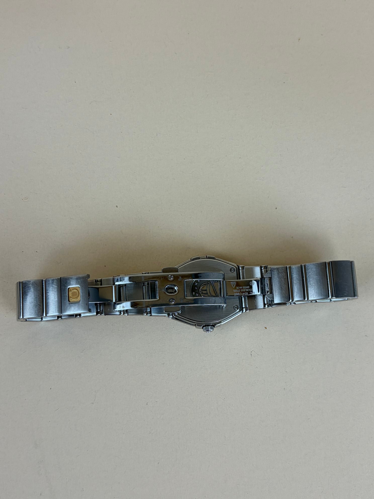 Omega Stainless Steel ladies silver Constellation 25mm Watch