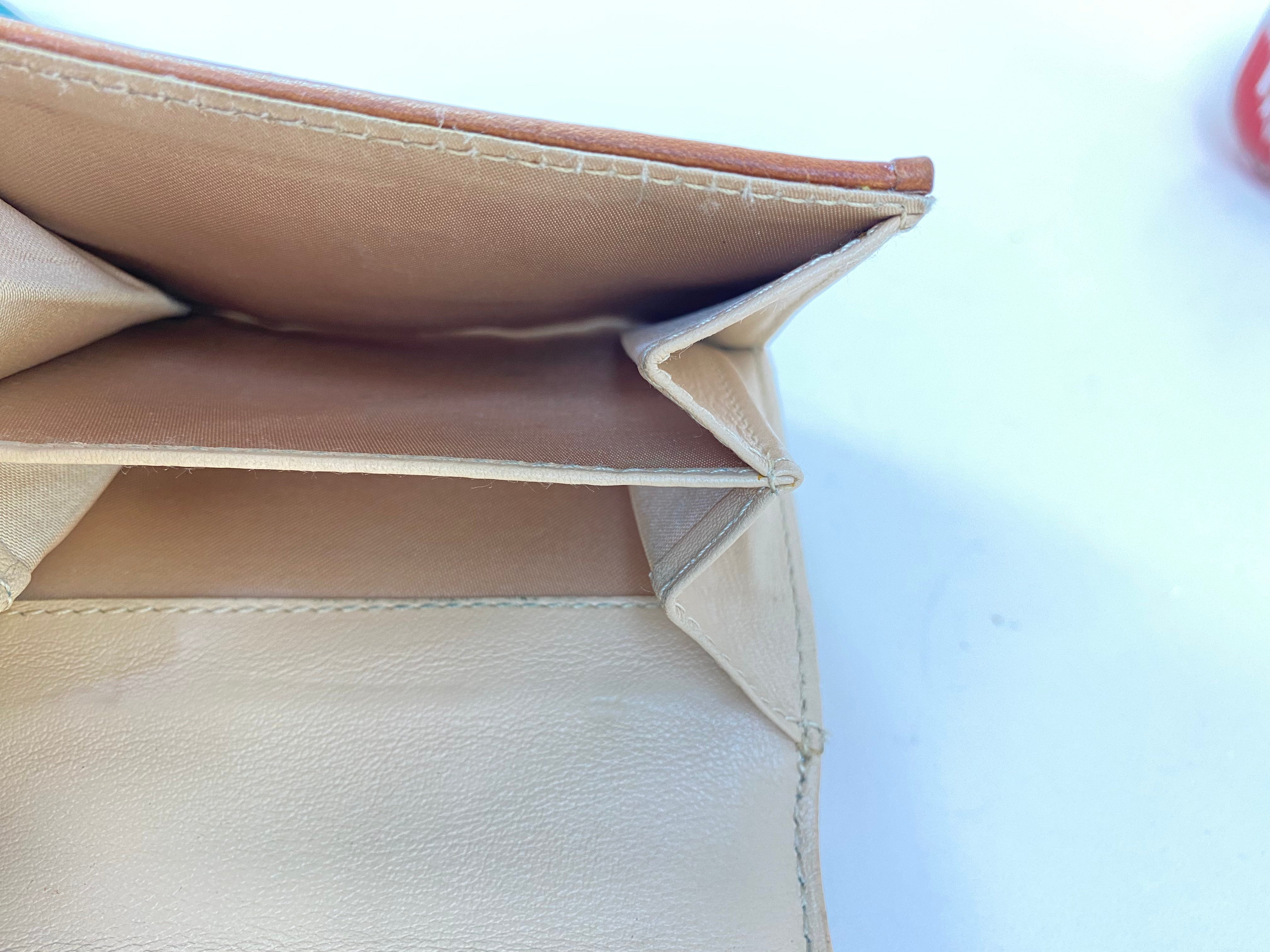 Christian Dior Green Romantique Oblique Wallet