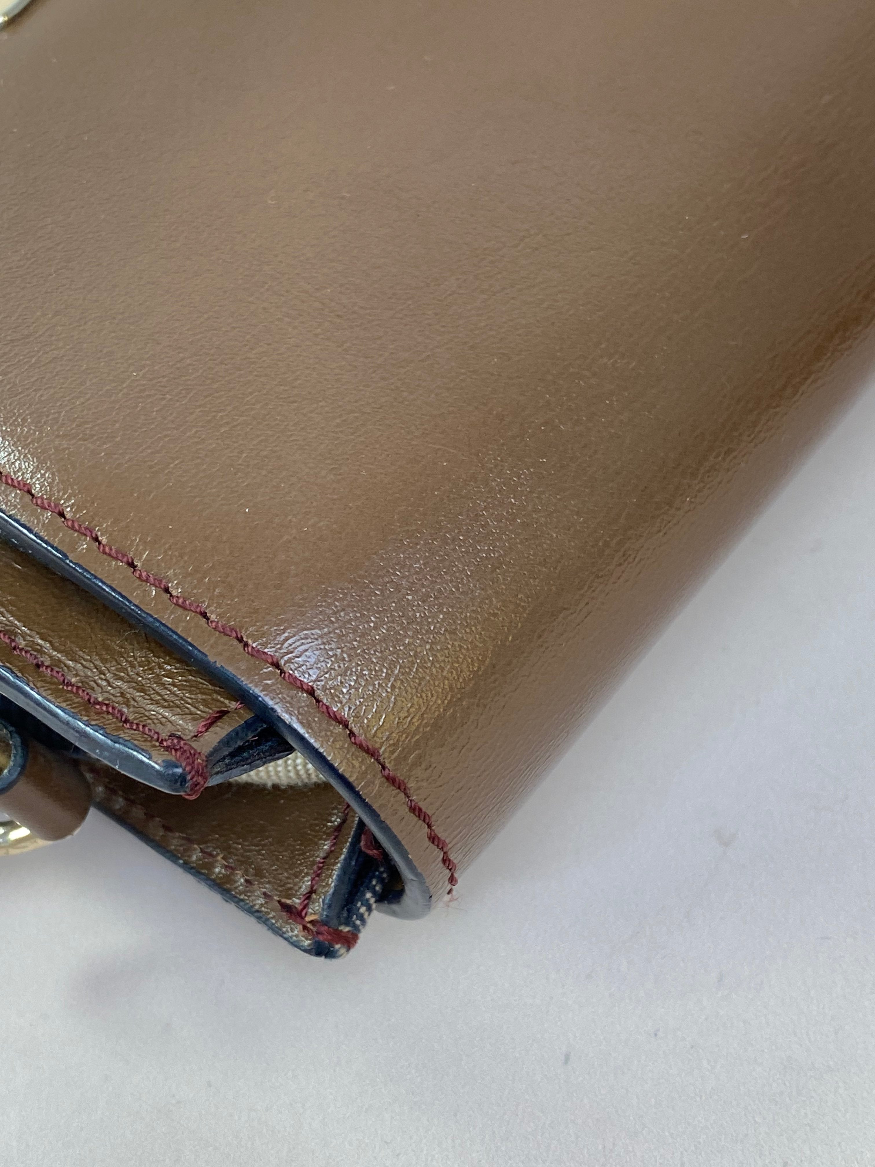 Burberry Brown House Check Small Shoulder Bag