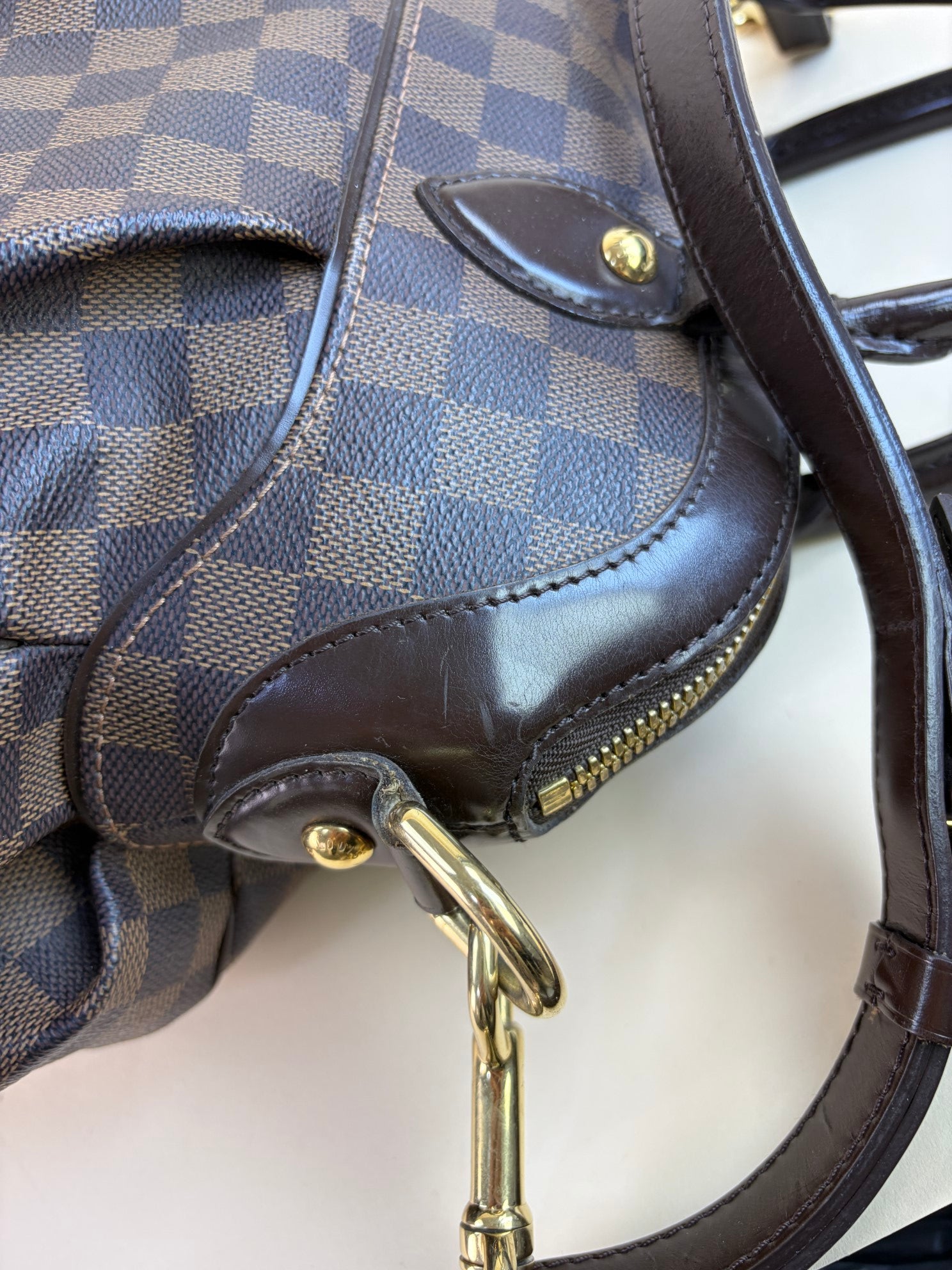 Louis Vuitton Damier Ebene Trevi gM Bag