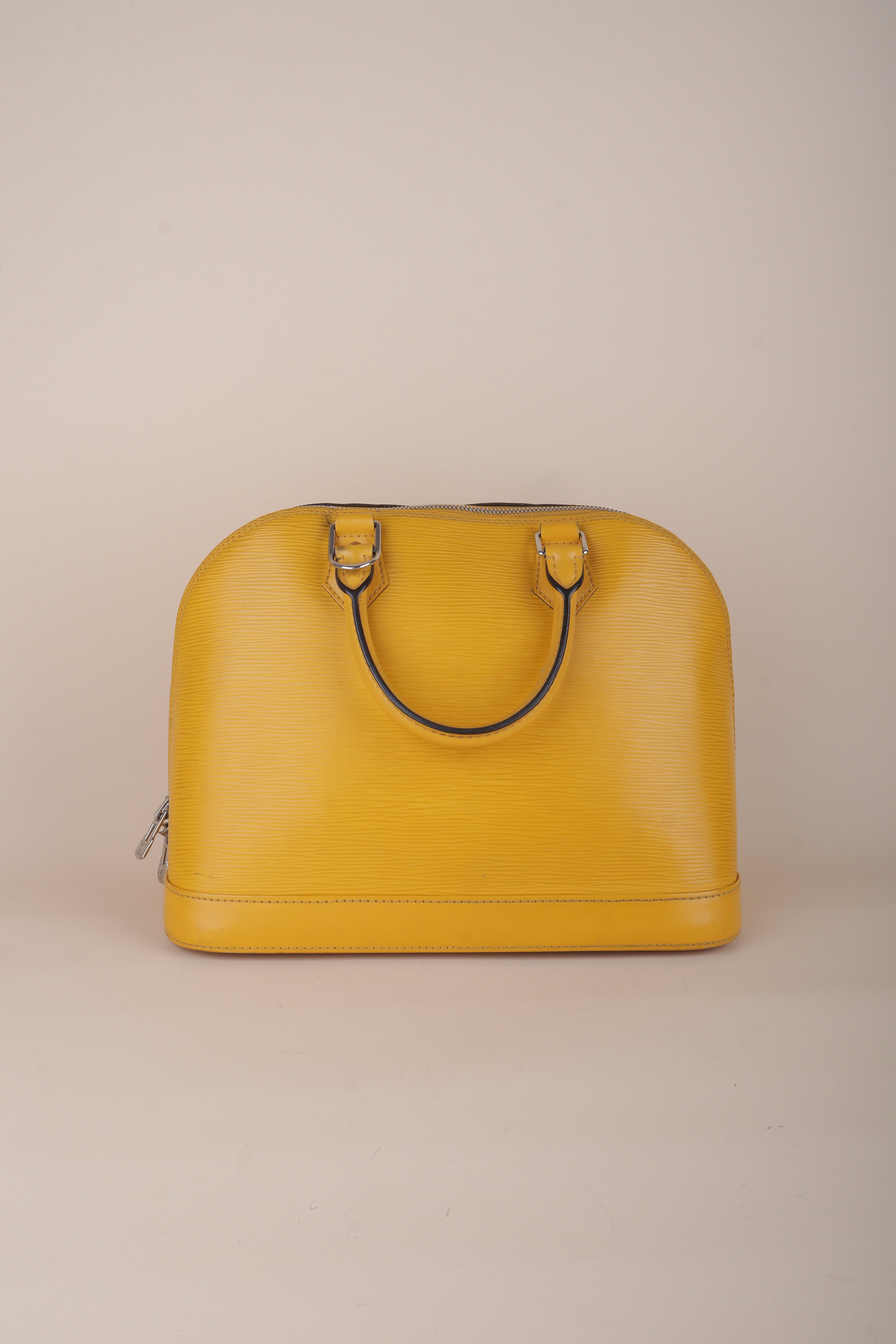 Louis Vuitton Epi Leather Alma PM Bag with Strap