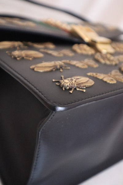 Gucci Black Sylvie Limited Edition Animals Bag-handbag-Gucci-The Closet Egypt