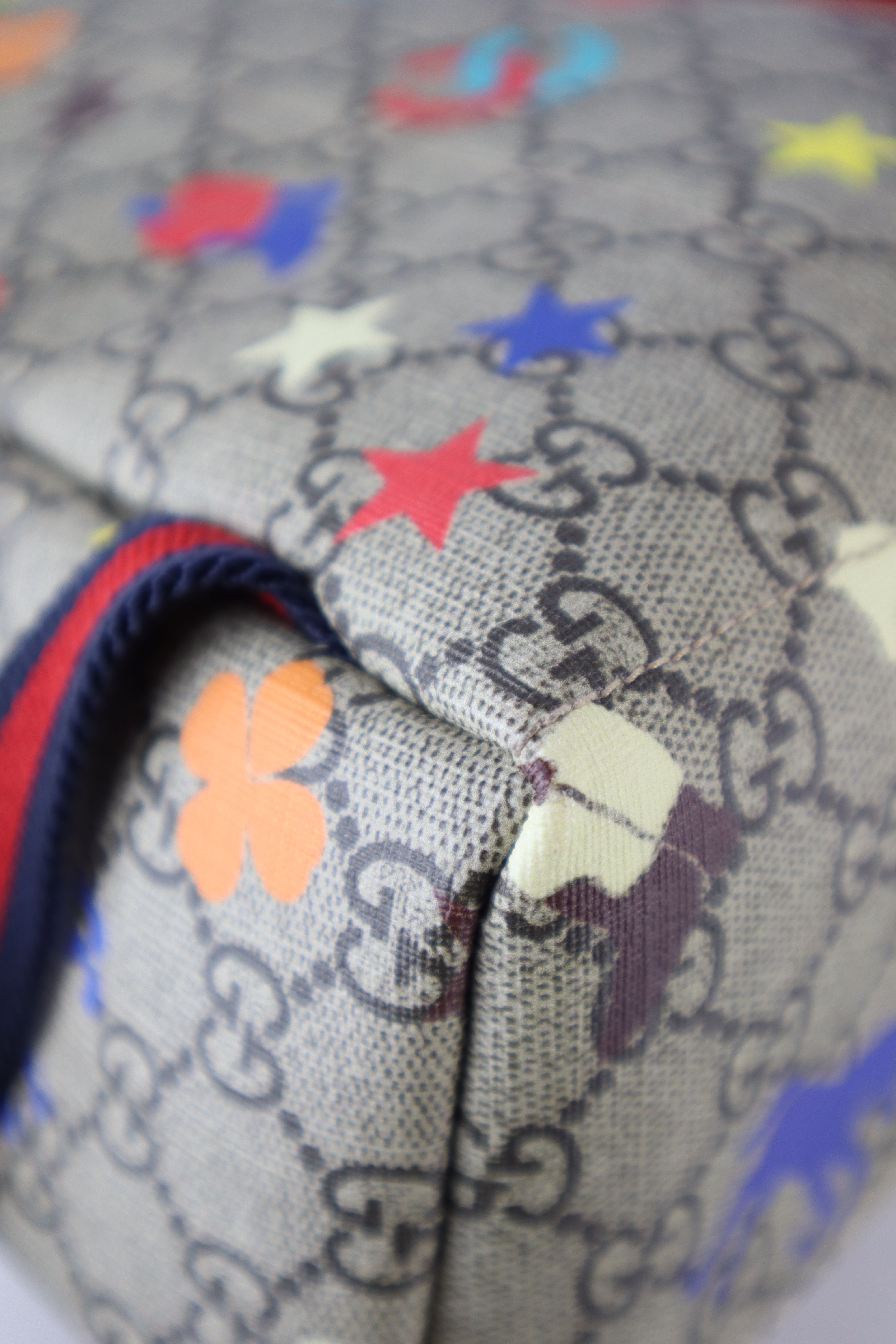 Gucci Multicolor GG Children Print Backpack Bag