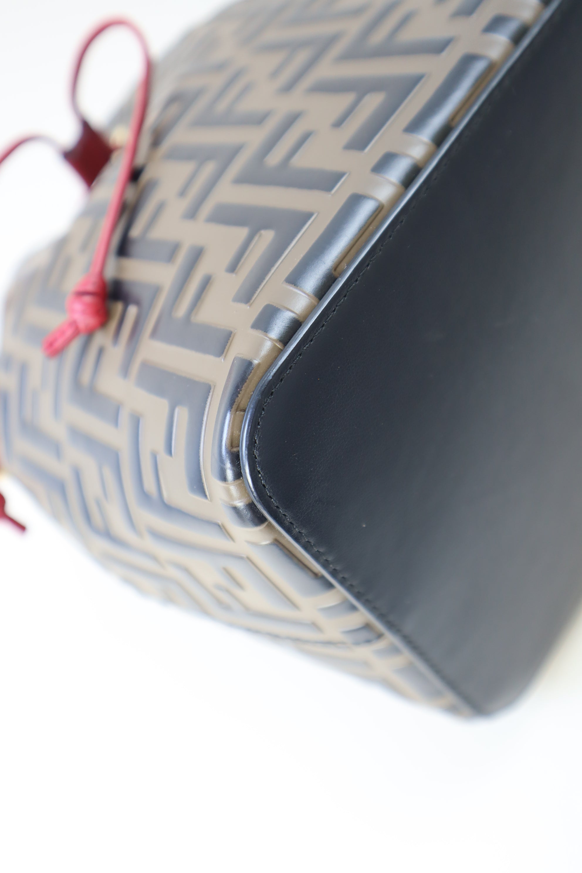 Fendi Bicolor FF Mon Tresor Bucket Bag
