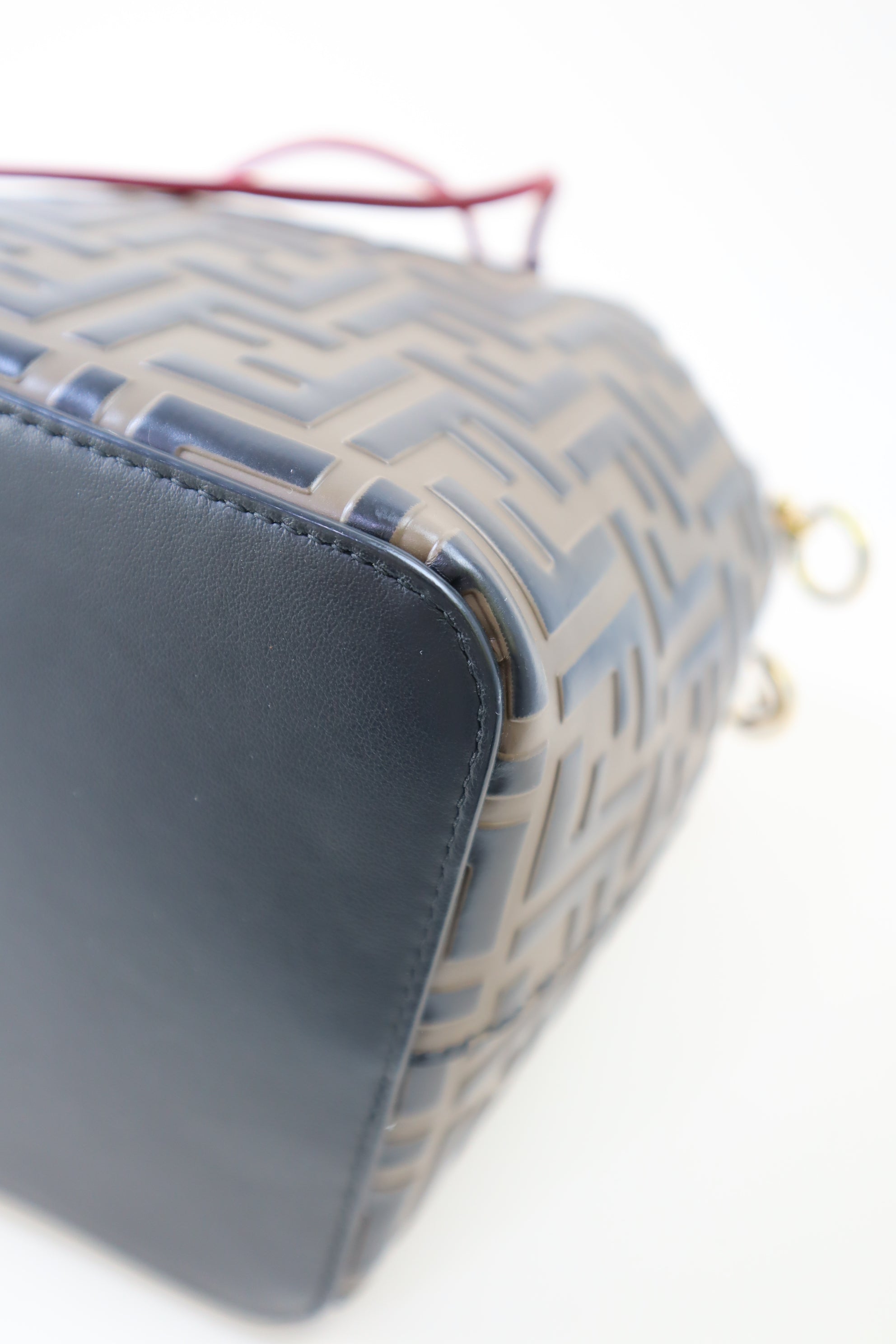 Fendi Bicolor FF Mon Tresor Bucket Bag
