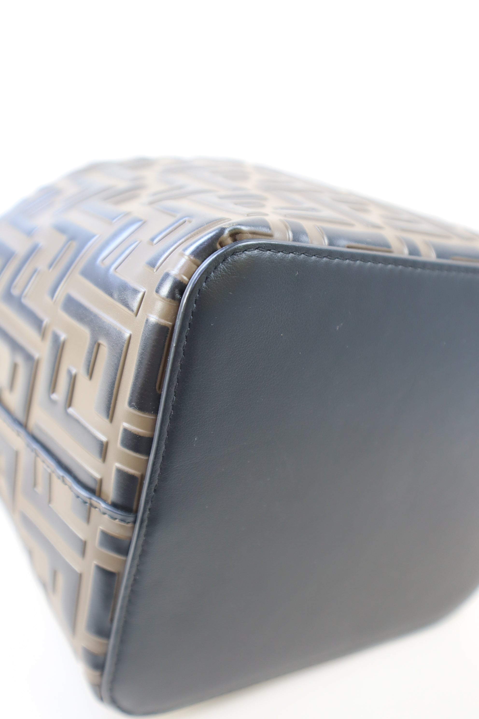 Fendi Bicolor FF Mon Tresor Bucket Bag