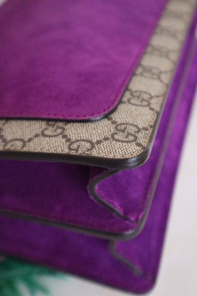 Gucci GG Supreme Monogram Feather Embroidered Parrot Dionysus Bag-handbag-Gucci-The Closet Egypt