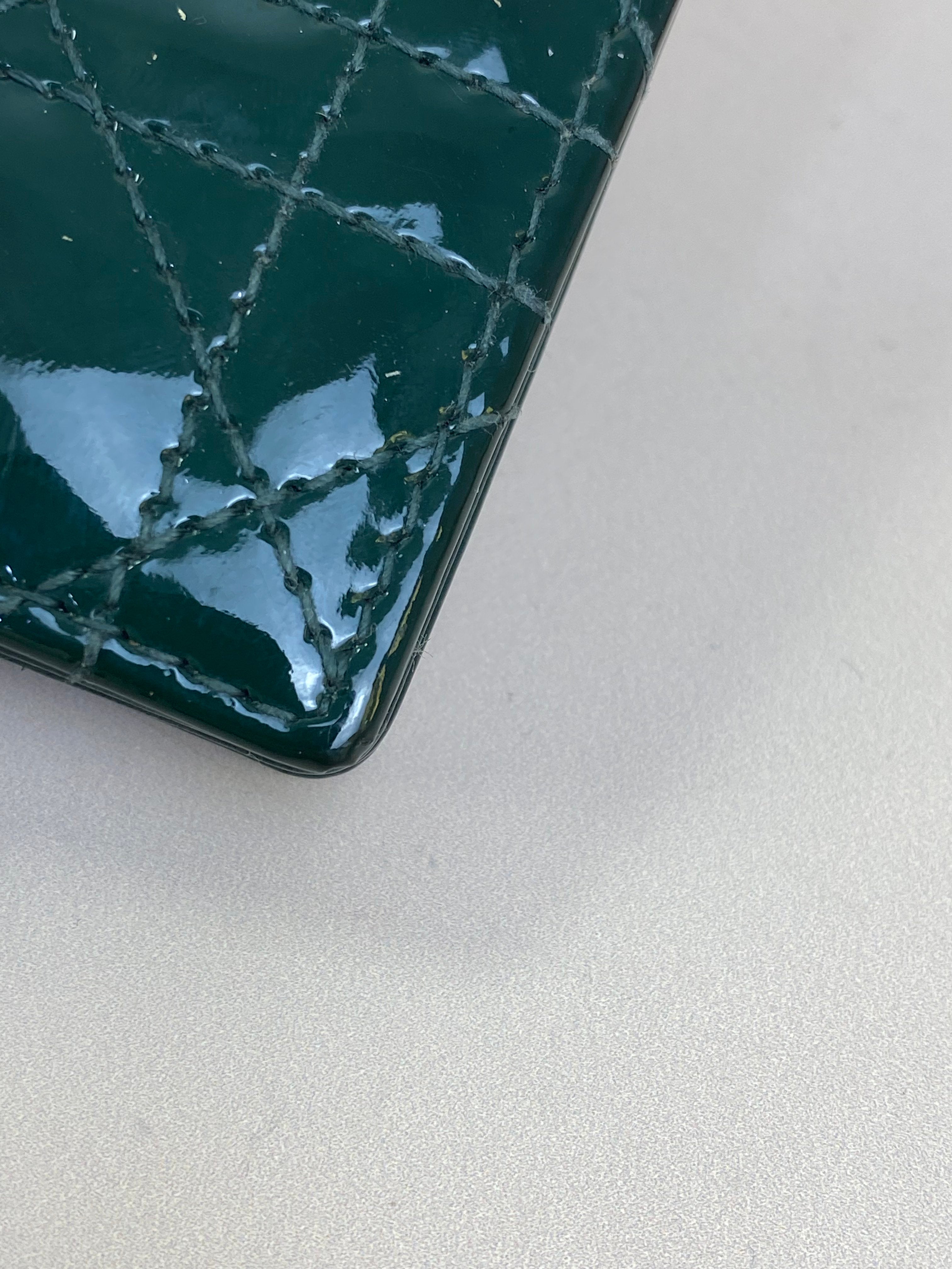 Christian Dior Green Jasmine Card Wallet