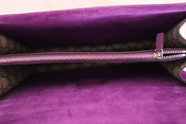 Gucci GG Supreme Monogram Feather Embroidered Parrot Dionysus Bag-handbag-Gucci-The Closet Egypt