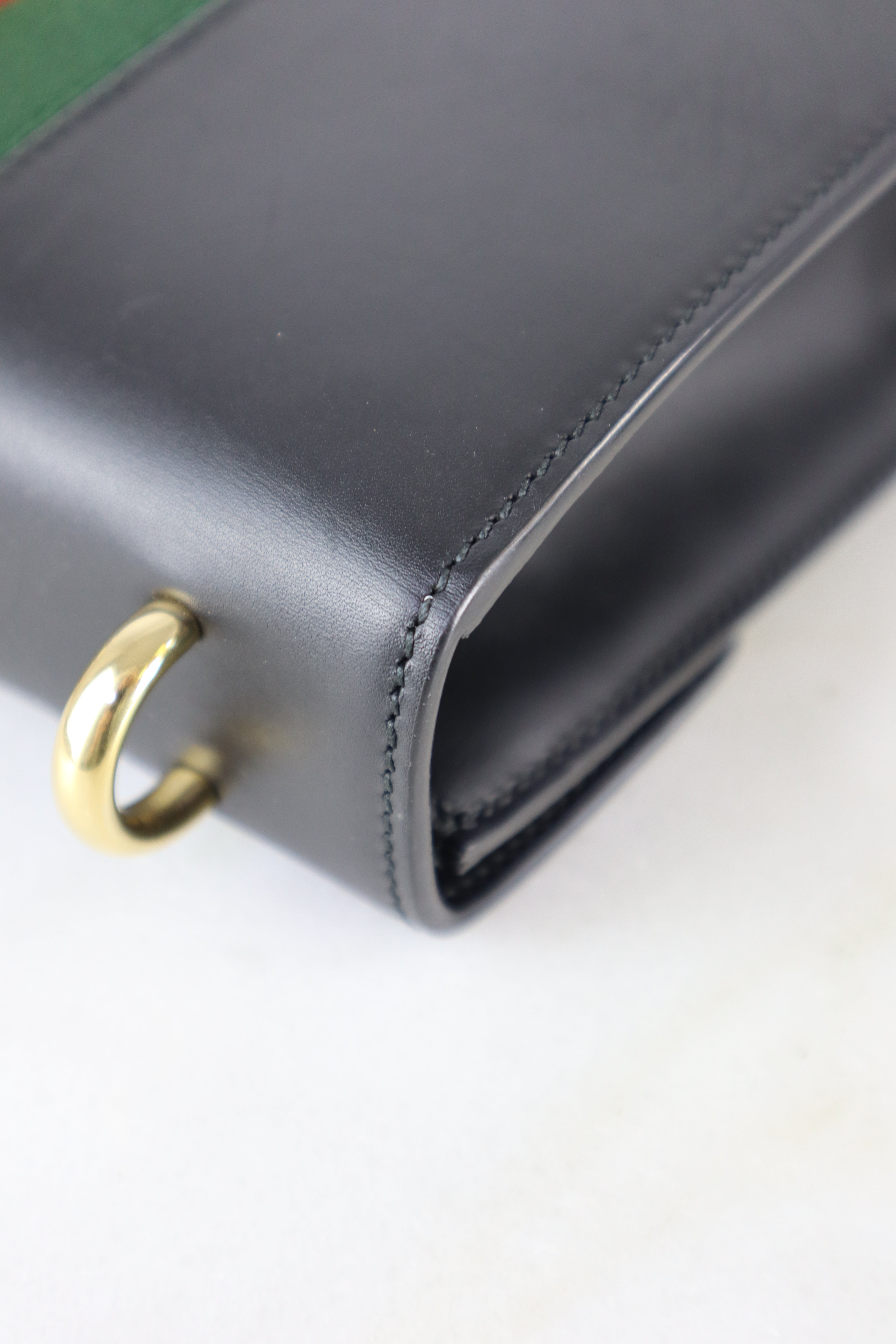 Gucci Black Sylvie Small Ophidia Bag