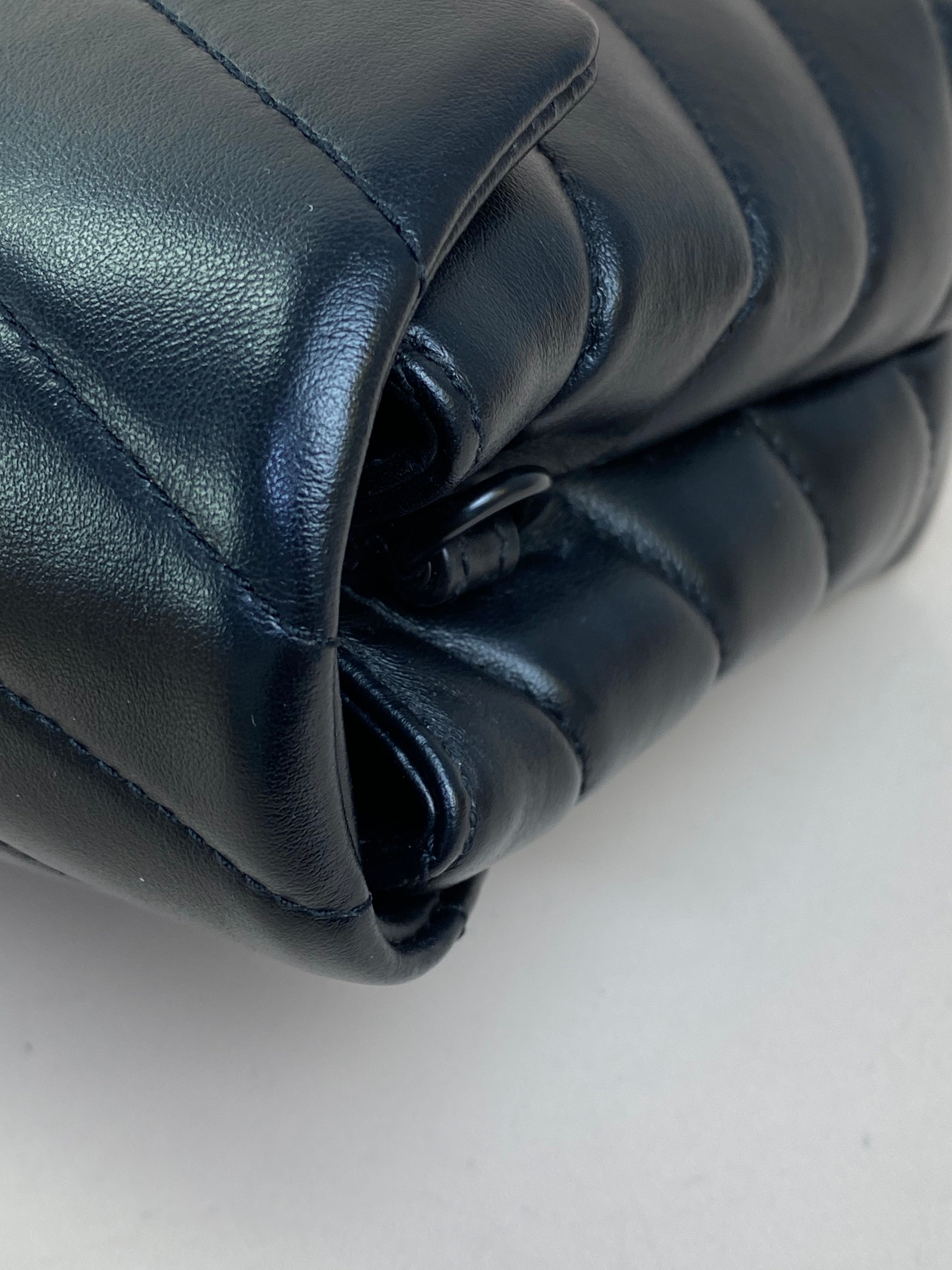 YSL Black Toy Loulou Crossbody Bag