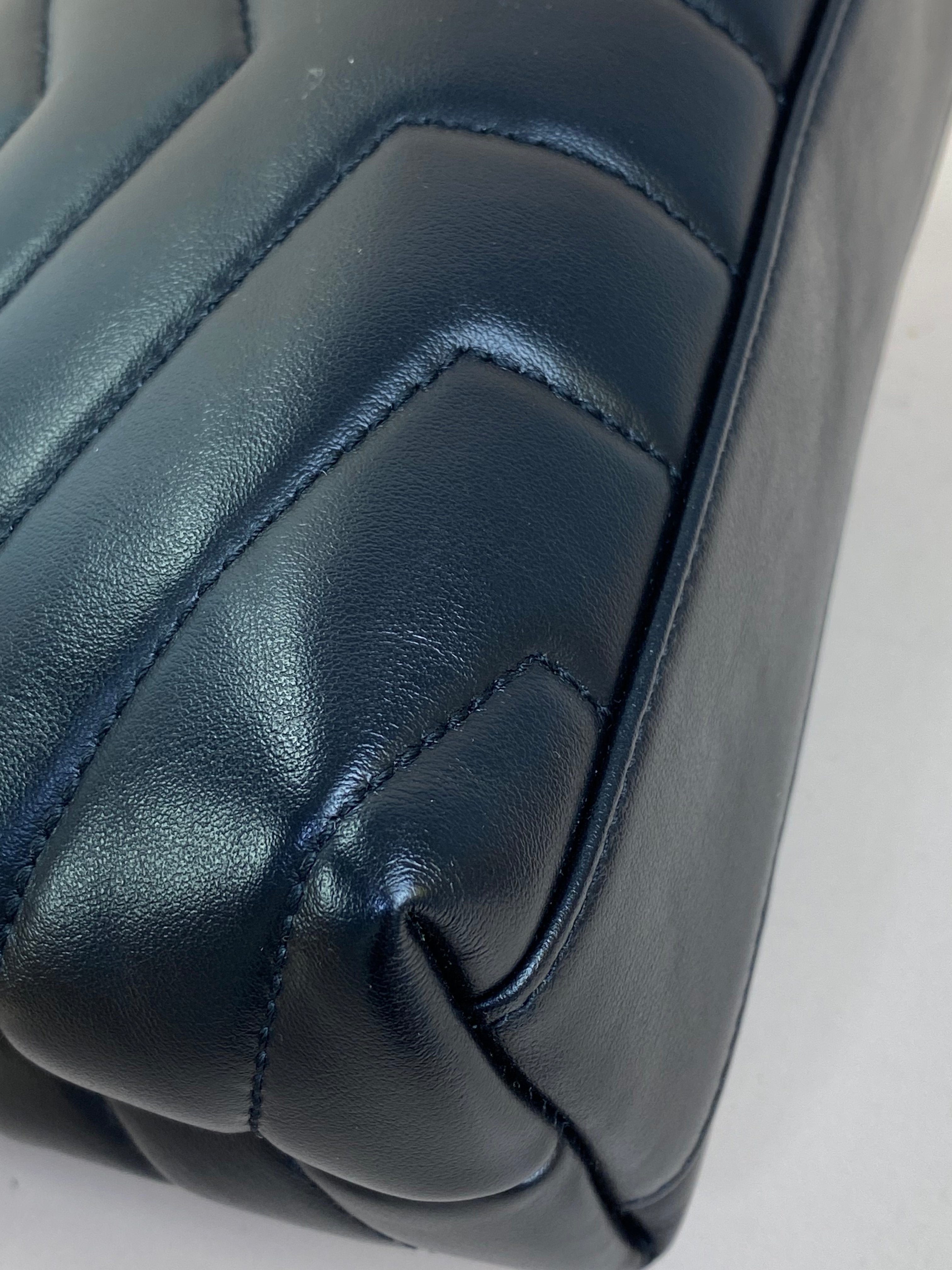 YSL Black Toy Loulou Crossbody Bag